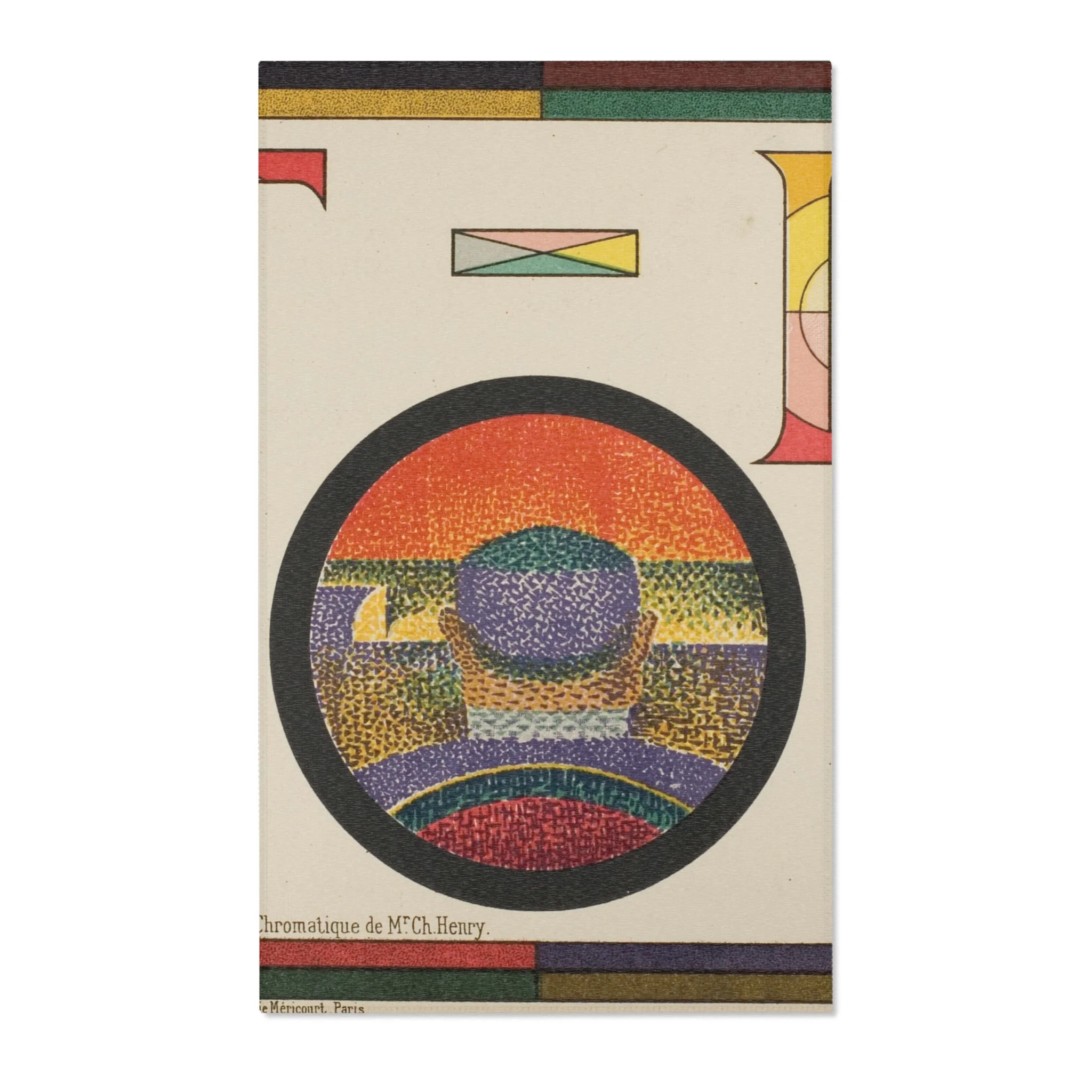 Paul Signac - Chromatic Circle | Area Rug - Image 2