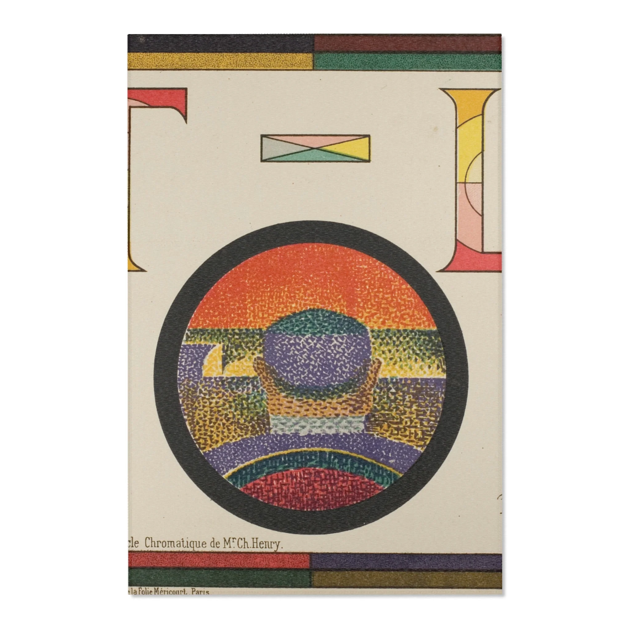 Paul Signac - Chromatic Circle | Area Rug - Image 3
