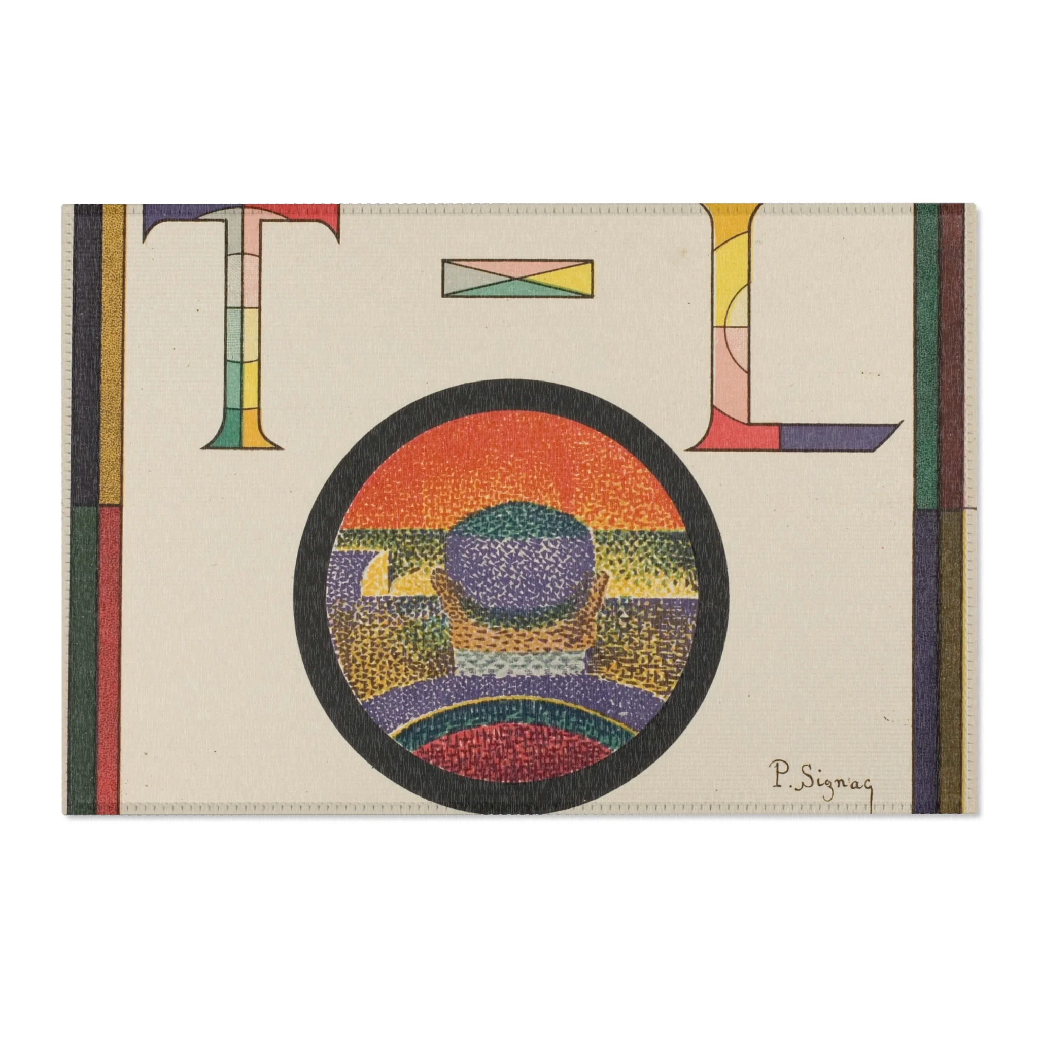 Paul Signac - Chromatic Circle | Area Rug - Image 4