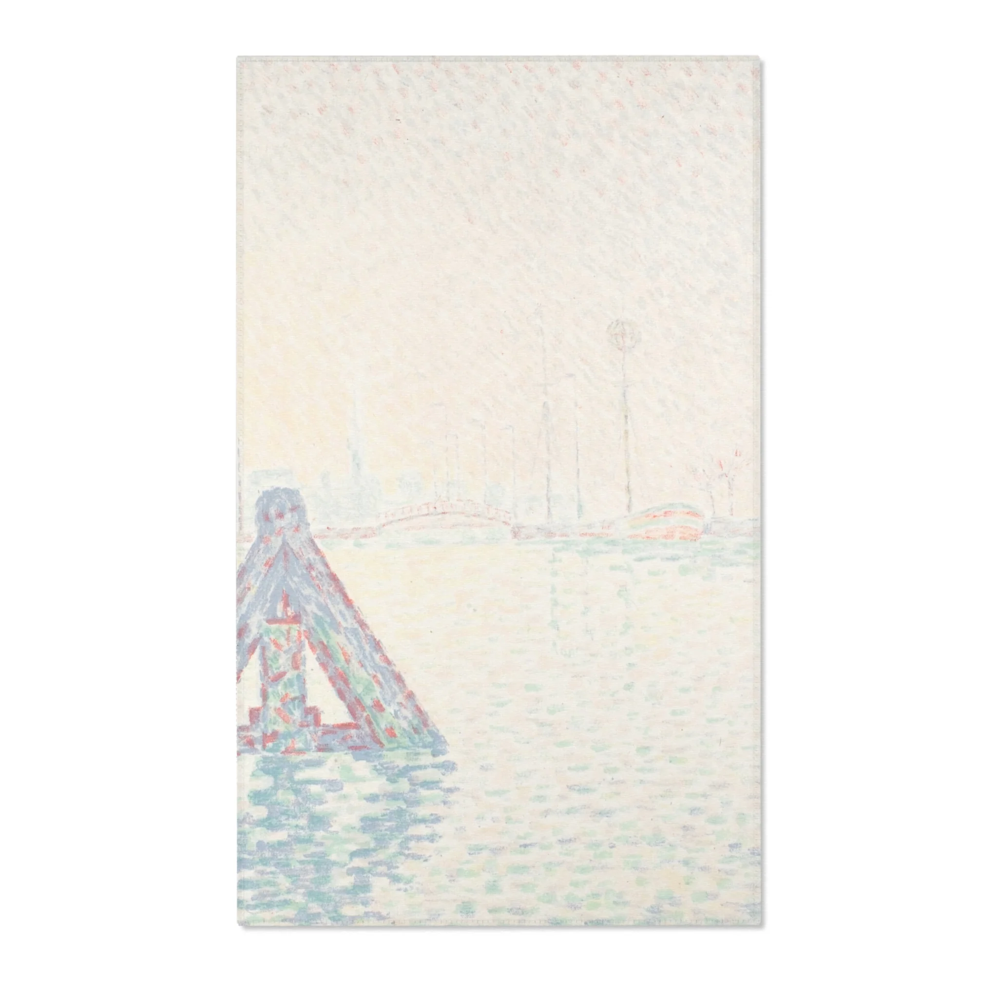 Paul Signac - In Holland—The Buoy | Area Rug - Image 2