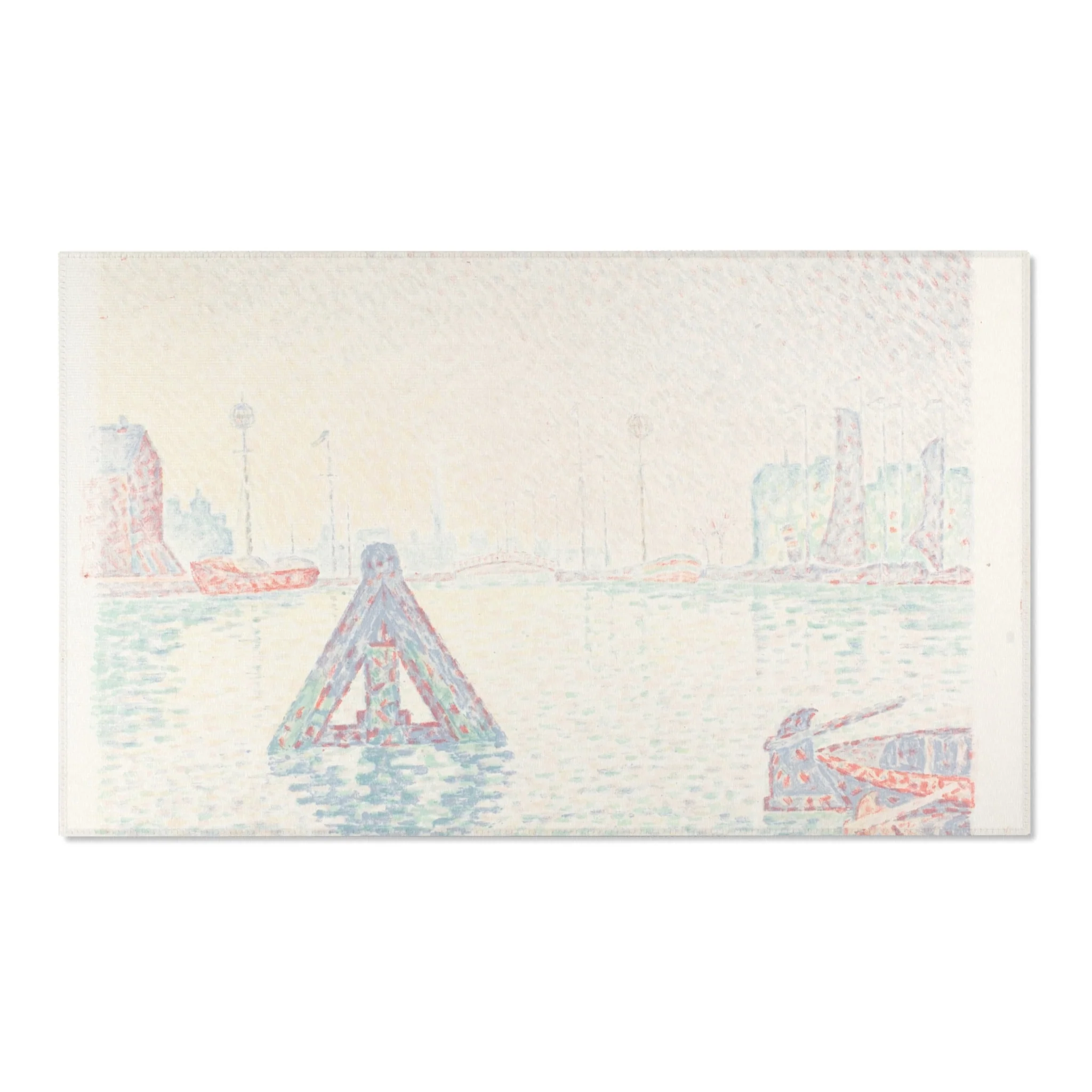 Paul Signac - In Holland—The Buoy | Area Rug - Image 5