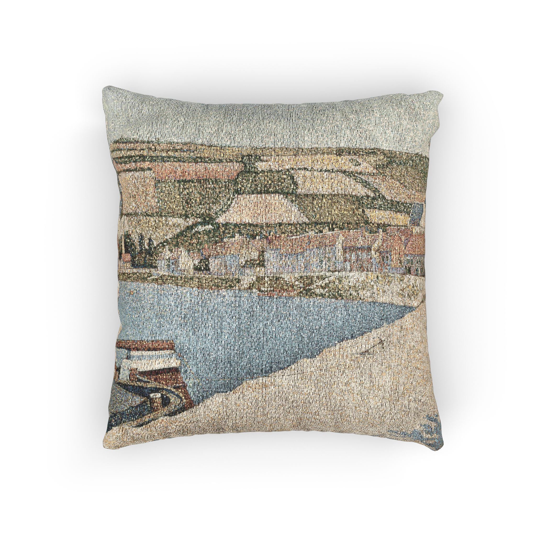 Paul Signac - Les Andelys, Côte d'Aval | Woven Pillow - Image 3