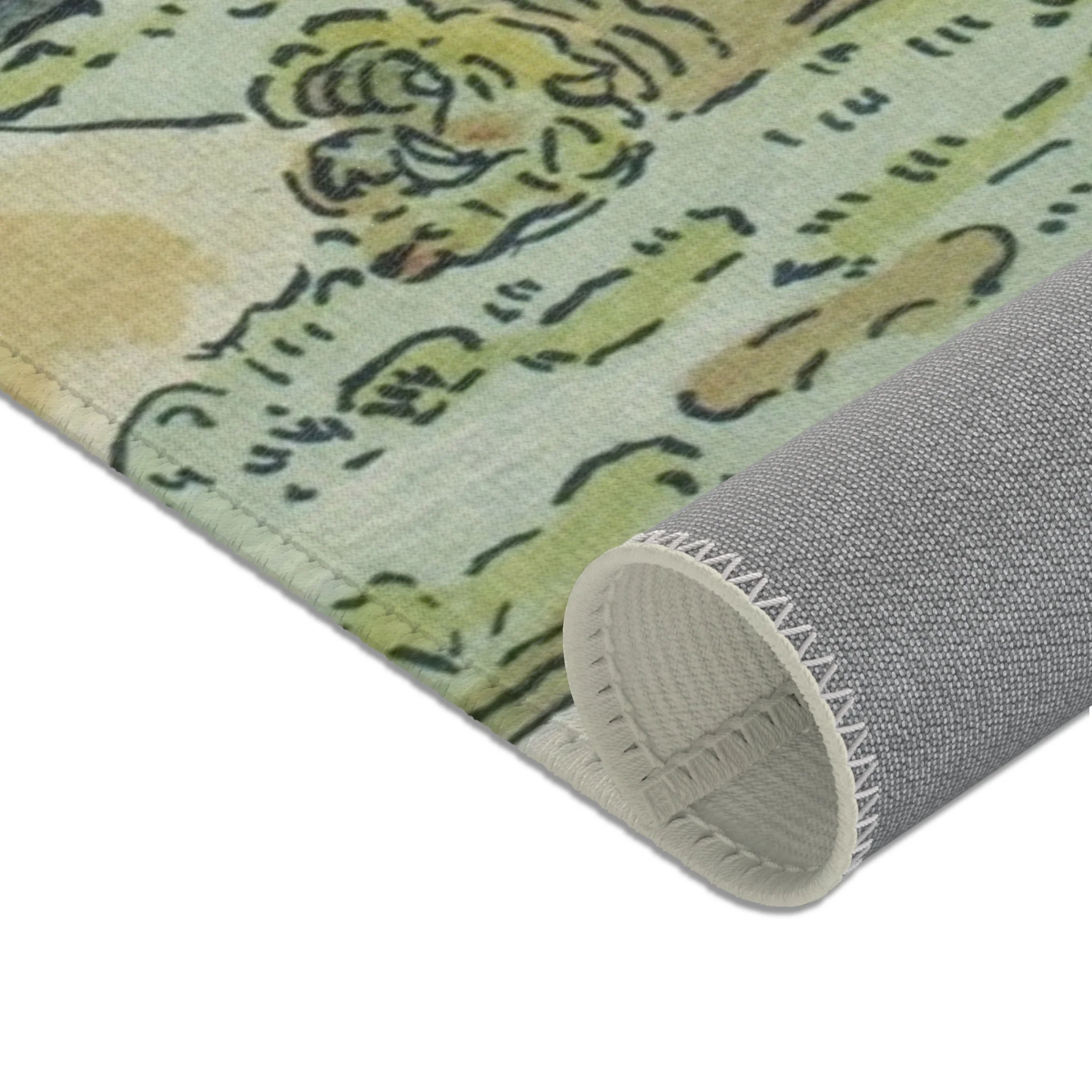 Paul Signac - The Port of St. Tropez II, from the seventh album of L'Estampe originale | Area Rug - Image 12