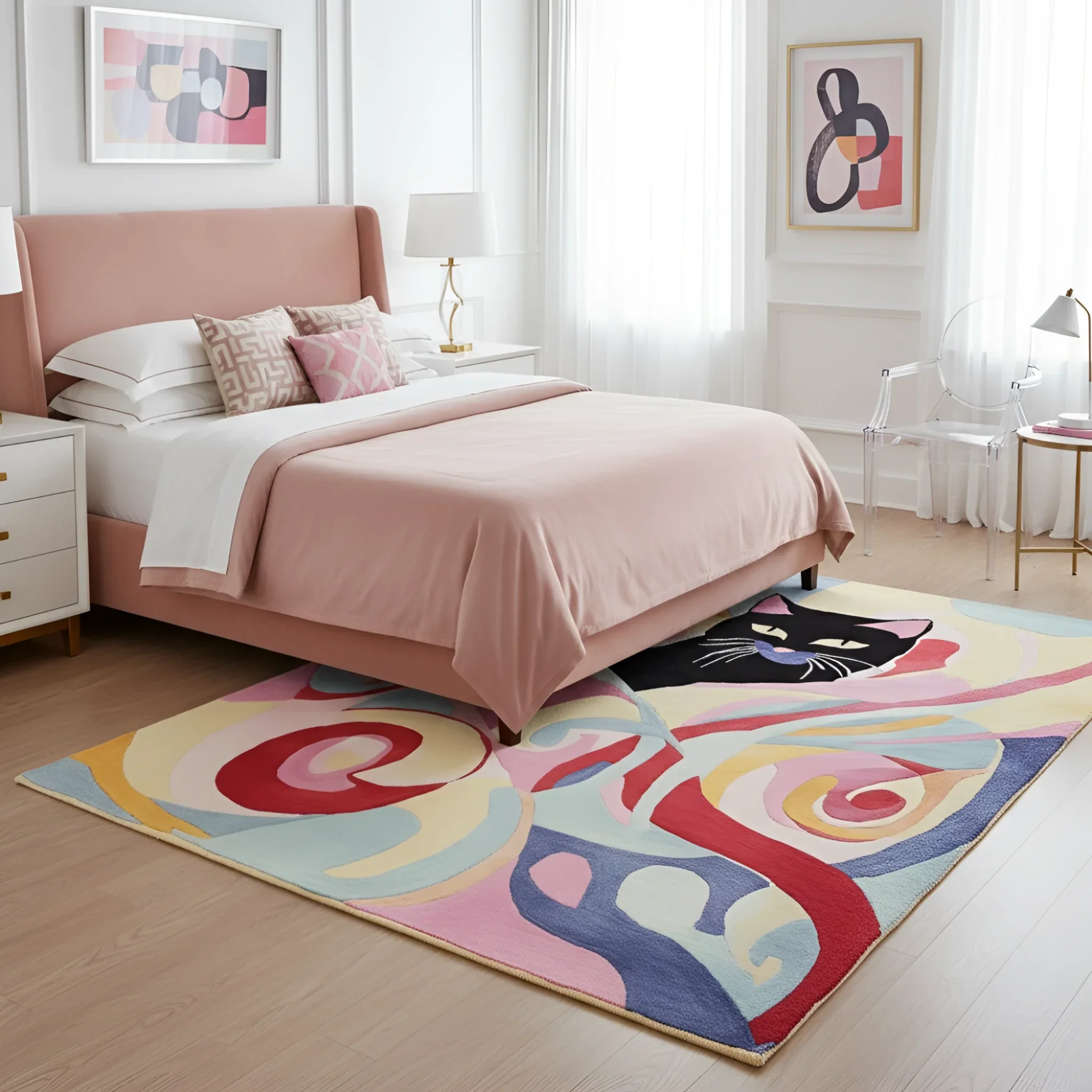 Paws in Paradise Hand Tufted Rug - Image 2