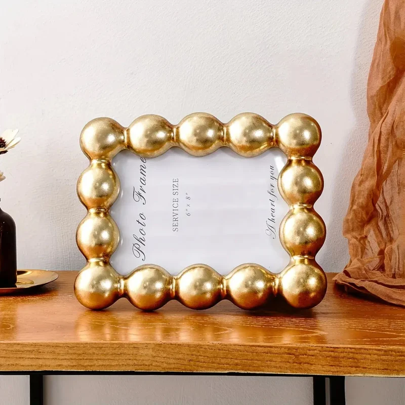 Pearl Bead Resin Photo Frame - Image 3