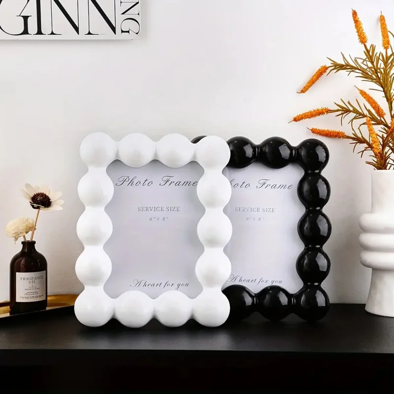 Pearl Bead Resin Photo Frame - Image 5