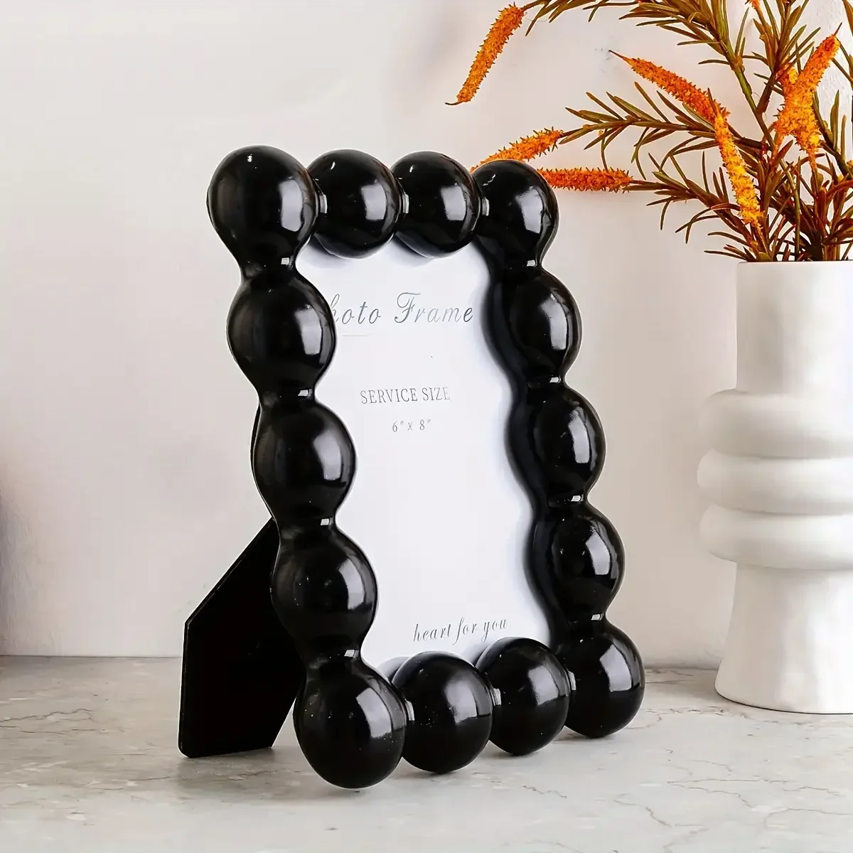 Pearl Bead Resin Photo Frame - Image 8