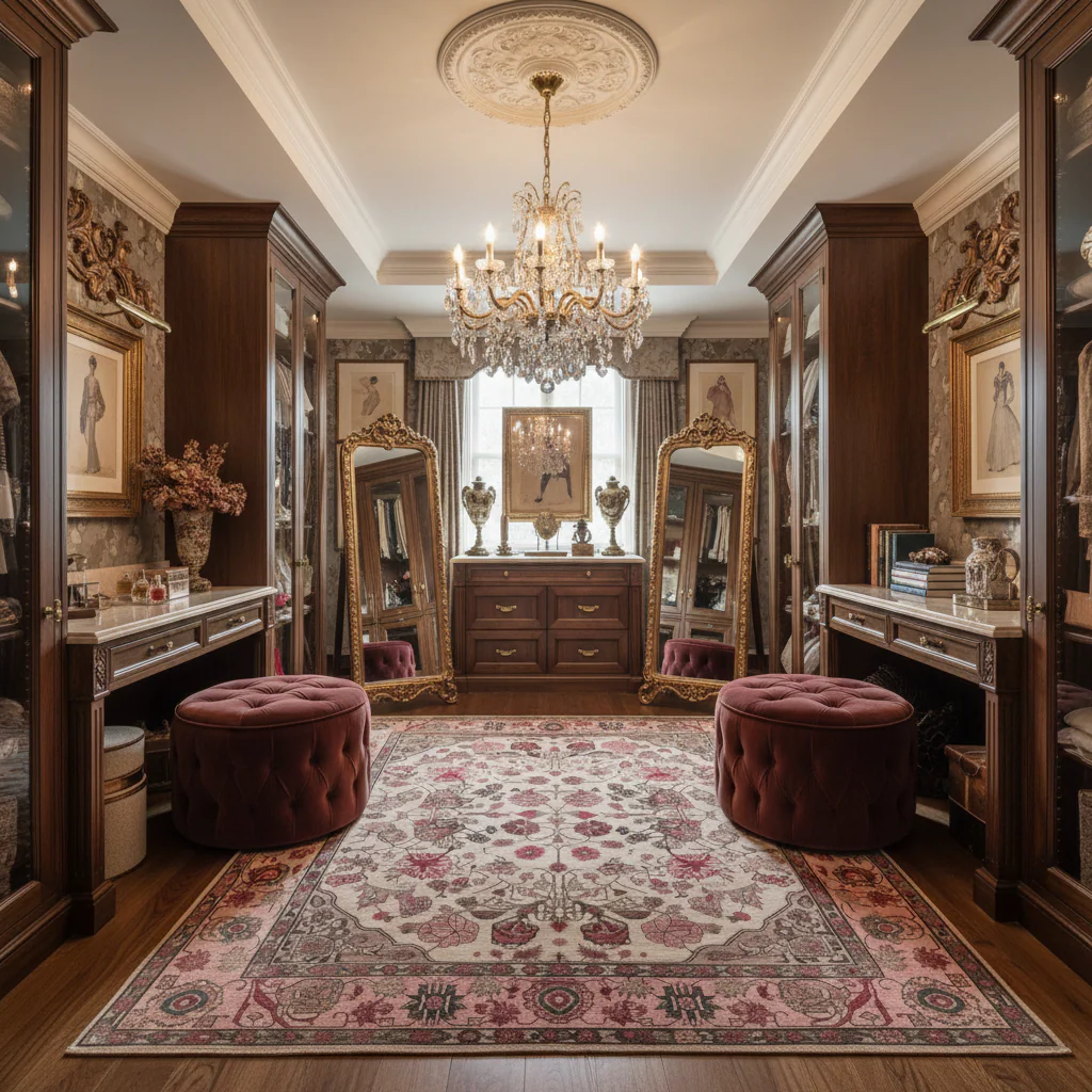 Persian Reflection Hand Tufted Wool Rug - Image 2