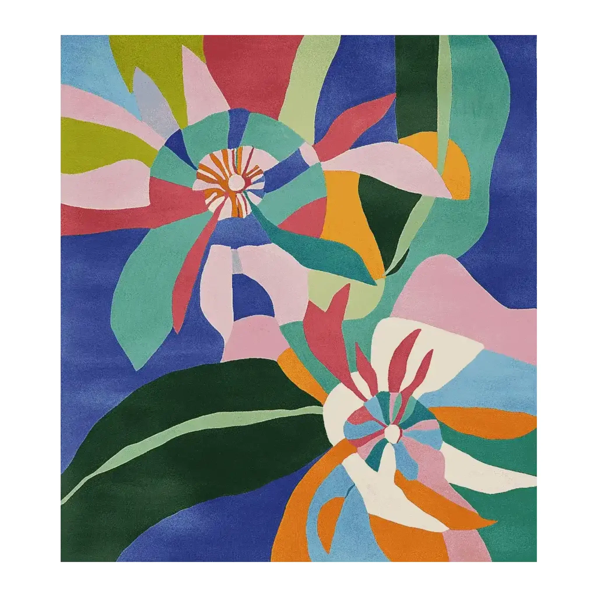 Petalscape Layers Hand Tufted Rug
