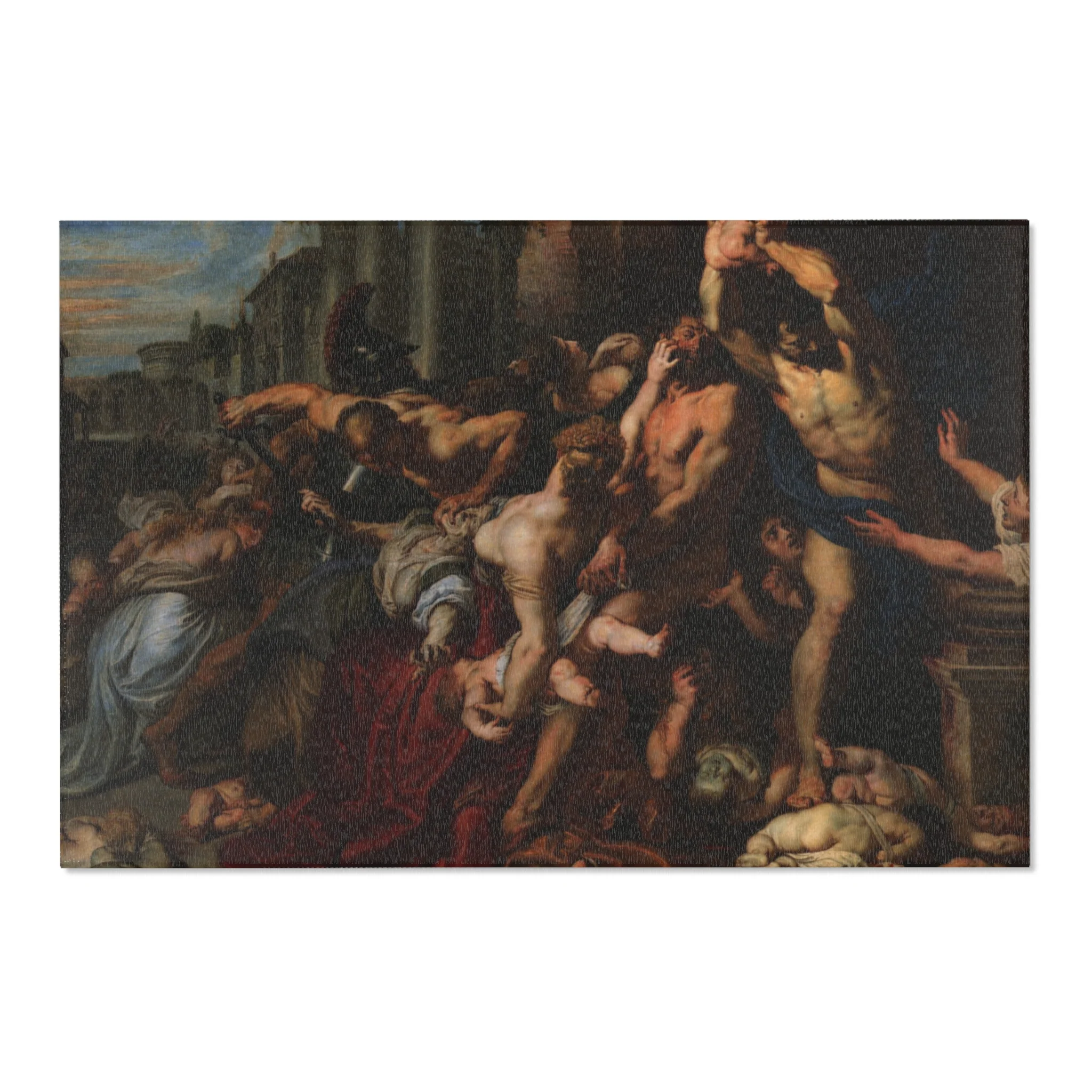 Peter Paul Rubens Massacre of the Innocents | Area Rug - Image 6
