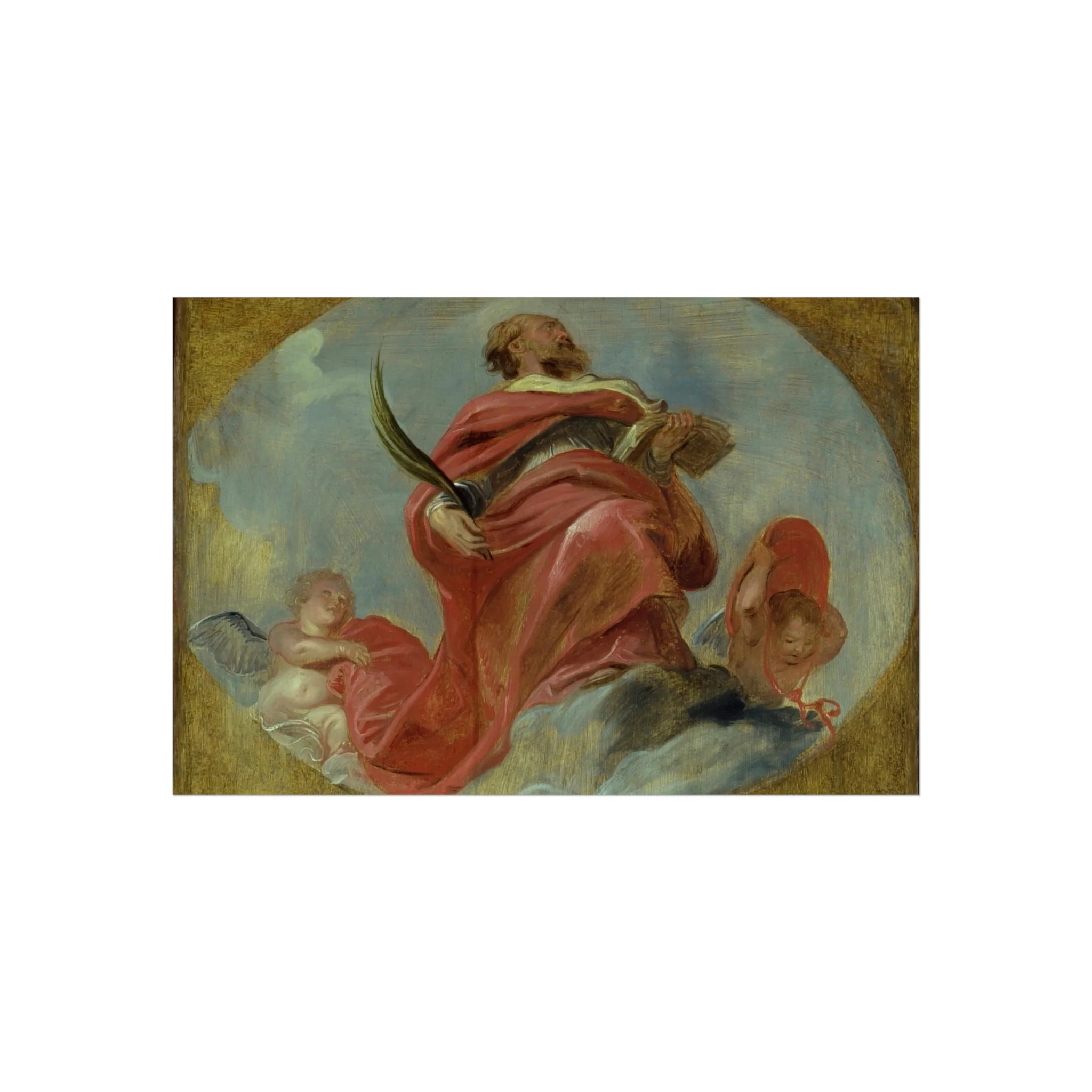 Peter Paul Rubens - St. Albert of Louvain | Fine Art Poster - Image 4