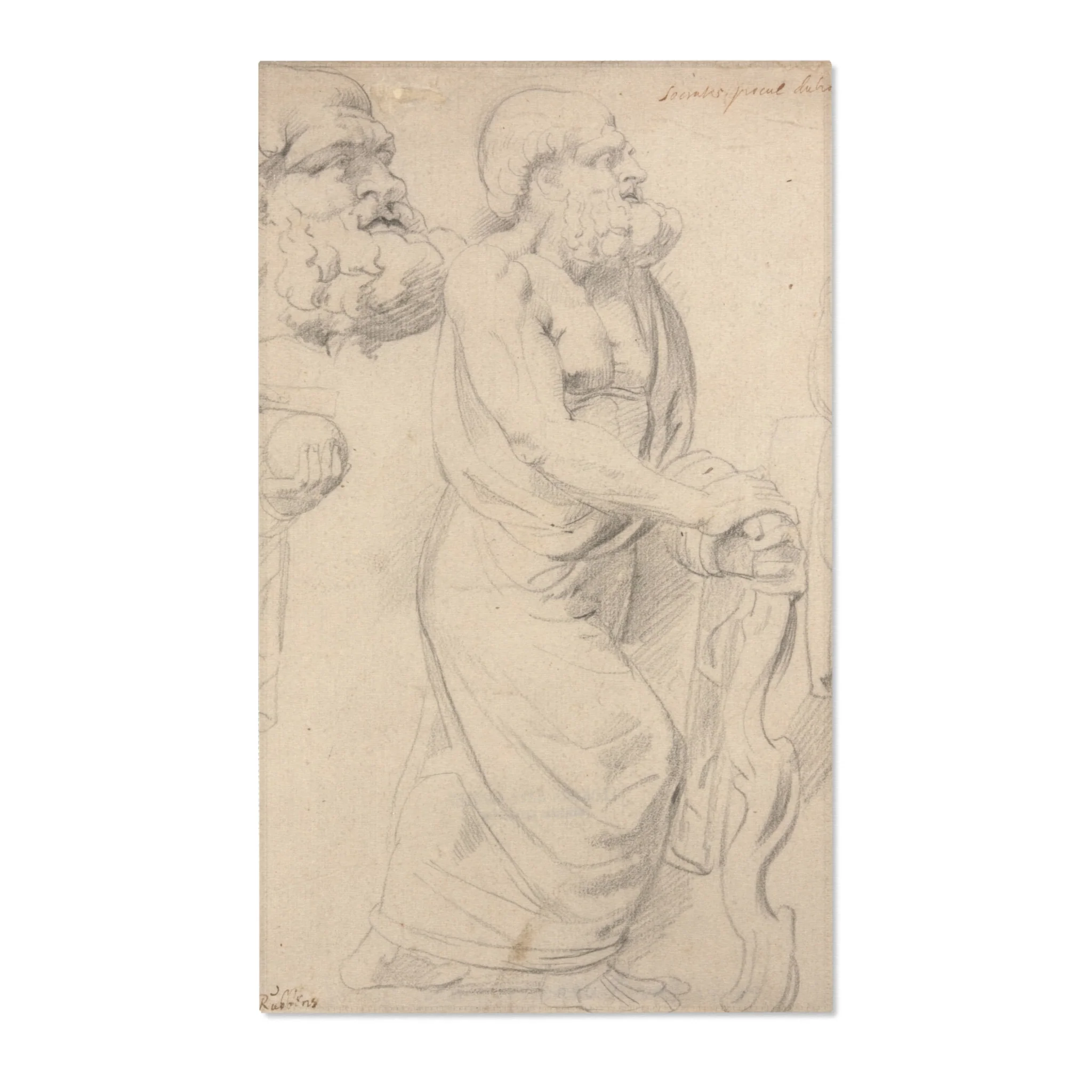 Peter Paul Rubens - Studies of a Roman Sarcophagus | Area Rug - Image 2