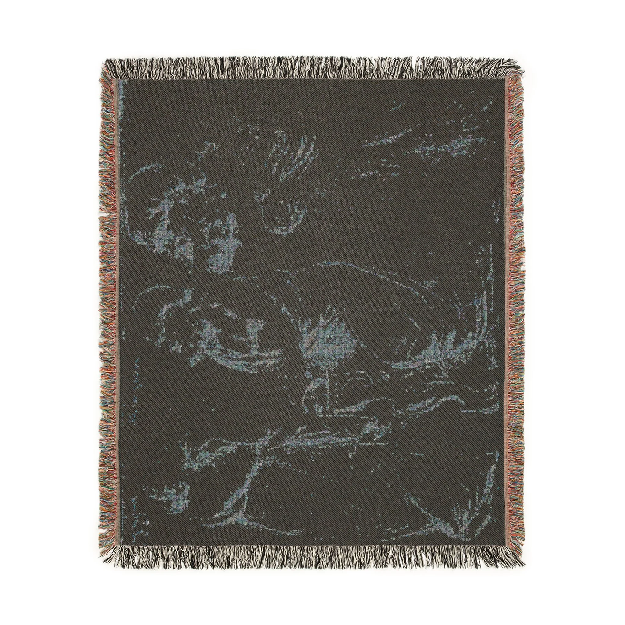Peter Paul Rubens - Studies of a Roman Sarcophagus | Woven Tapestry Blanket - Image 9