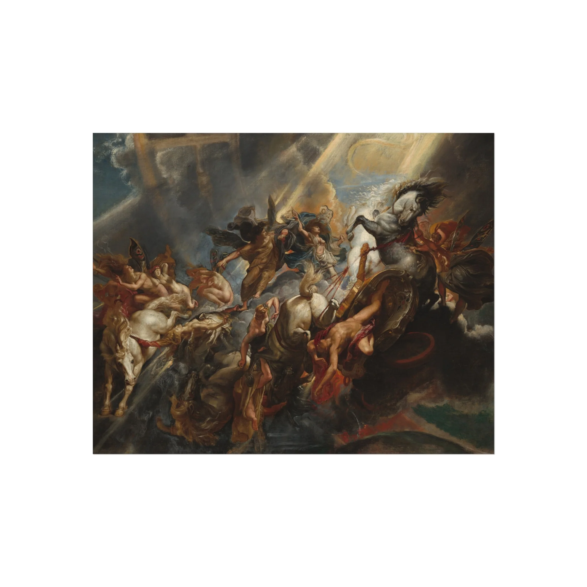 Peter Paul Rubens - The Fall of Phaeton (National Gallery of Art) | Fine Art Poster - Image 2
