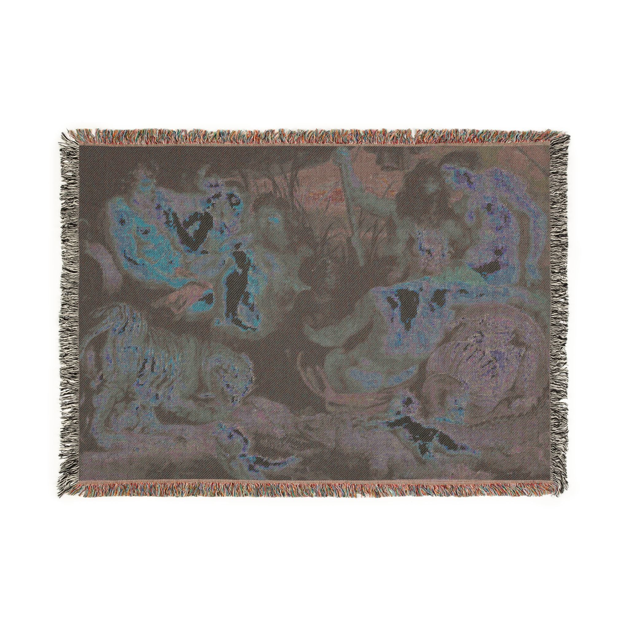 Peter Paul Rubens - The Four Continents | Woven Tapestry Blanket - Image 4
