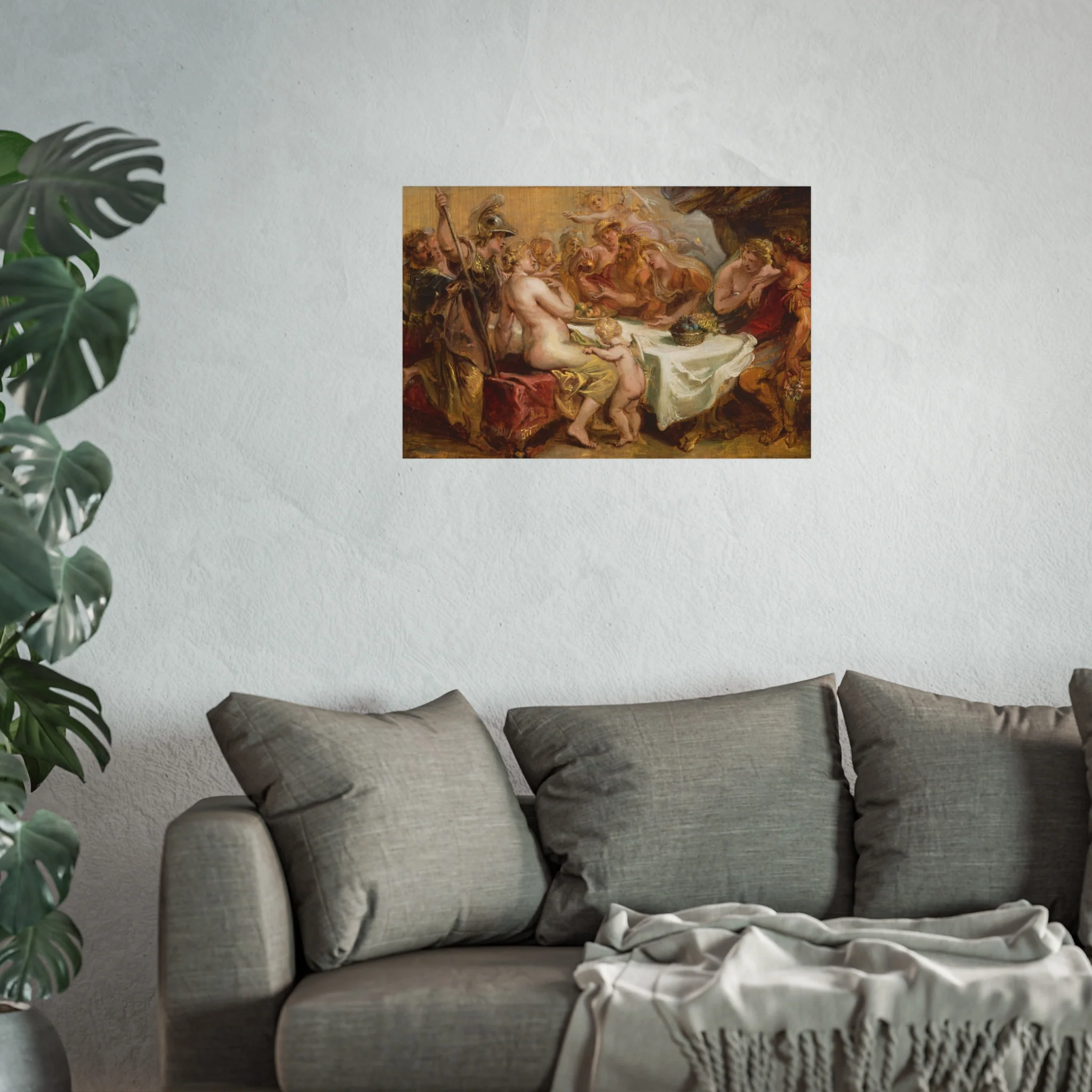 Peter Paul Rubens - The Wedding of Peleus and Thetis | Fine Art Poster - Image 11