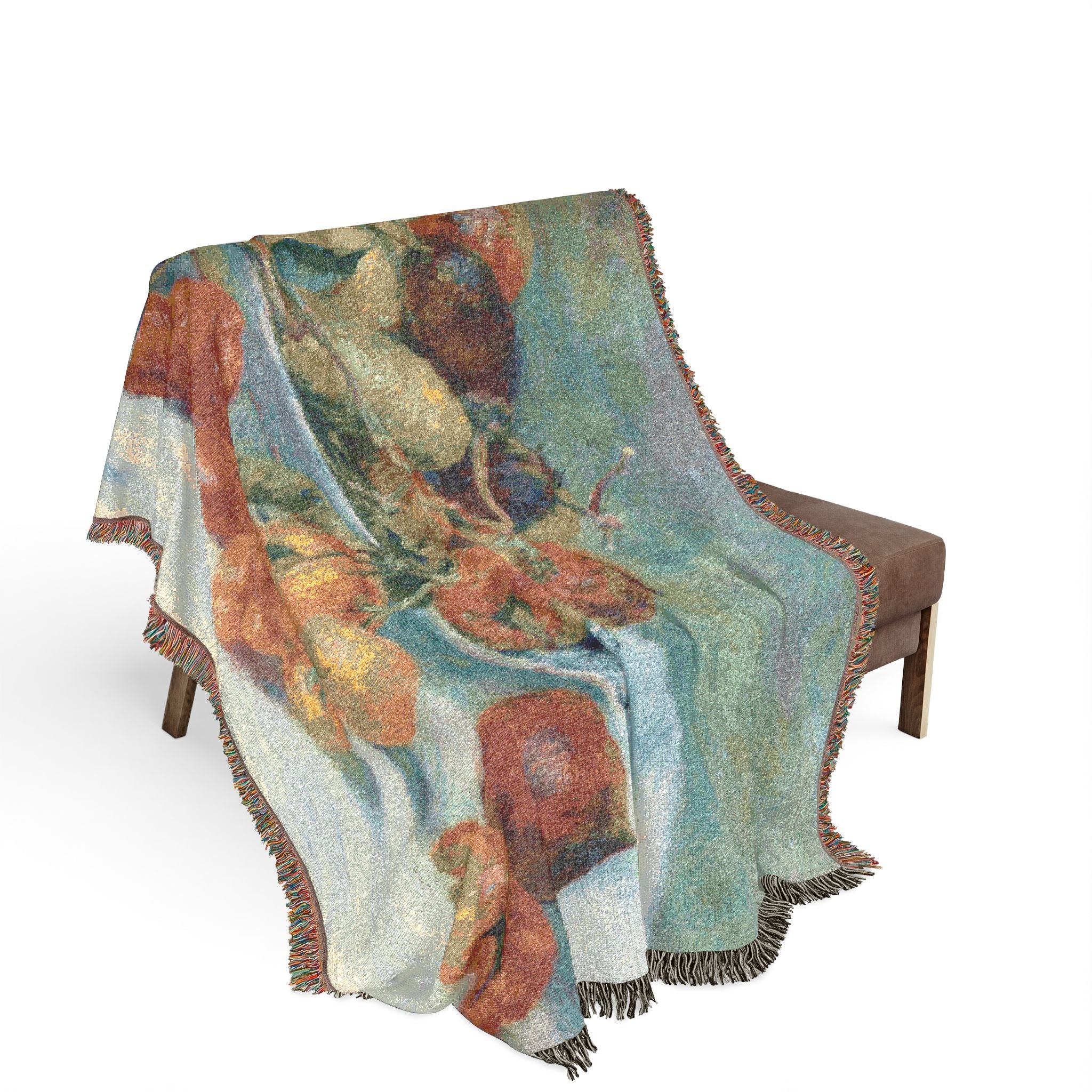Pierre-Auguste Renoir - Fruits of the Midi | Woven Tapestry Blanket - Image 3