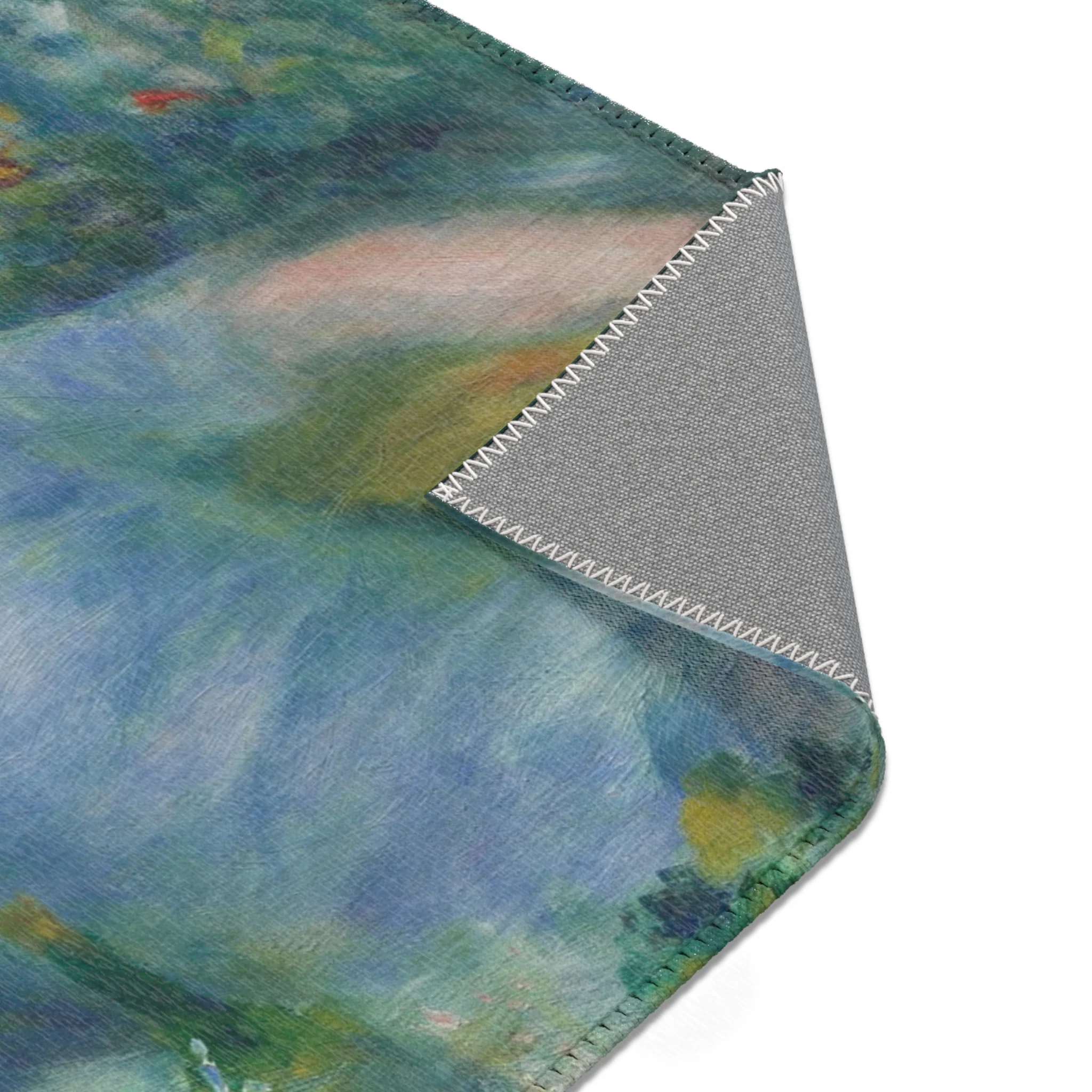 Pierre-Auguste Renoir - Lunch at the Restaurant Fournaise (The Rowers' Lunch) | Area Rug - Image 15