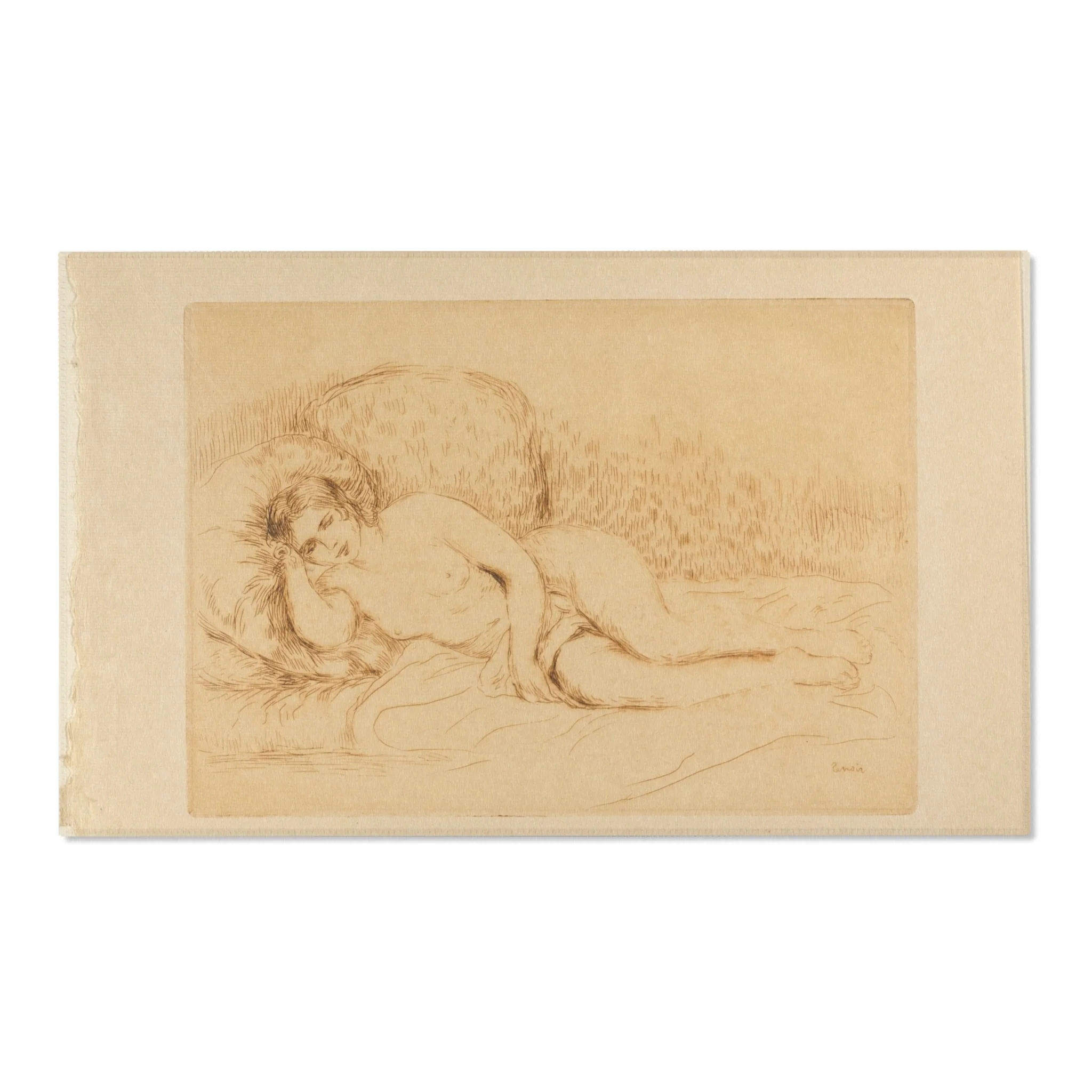 Pierre-Auguste Renoir - Reclining Nude | Area Rug - Image 5