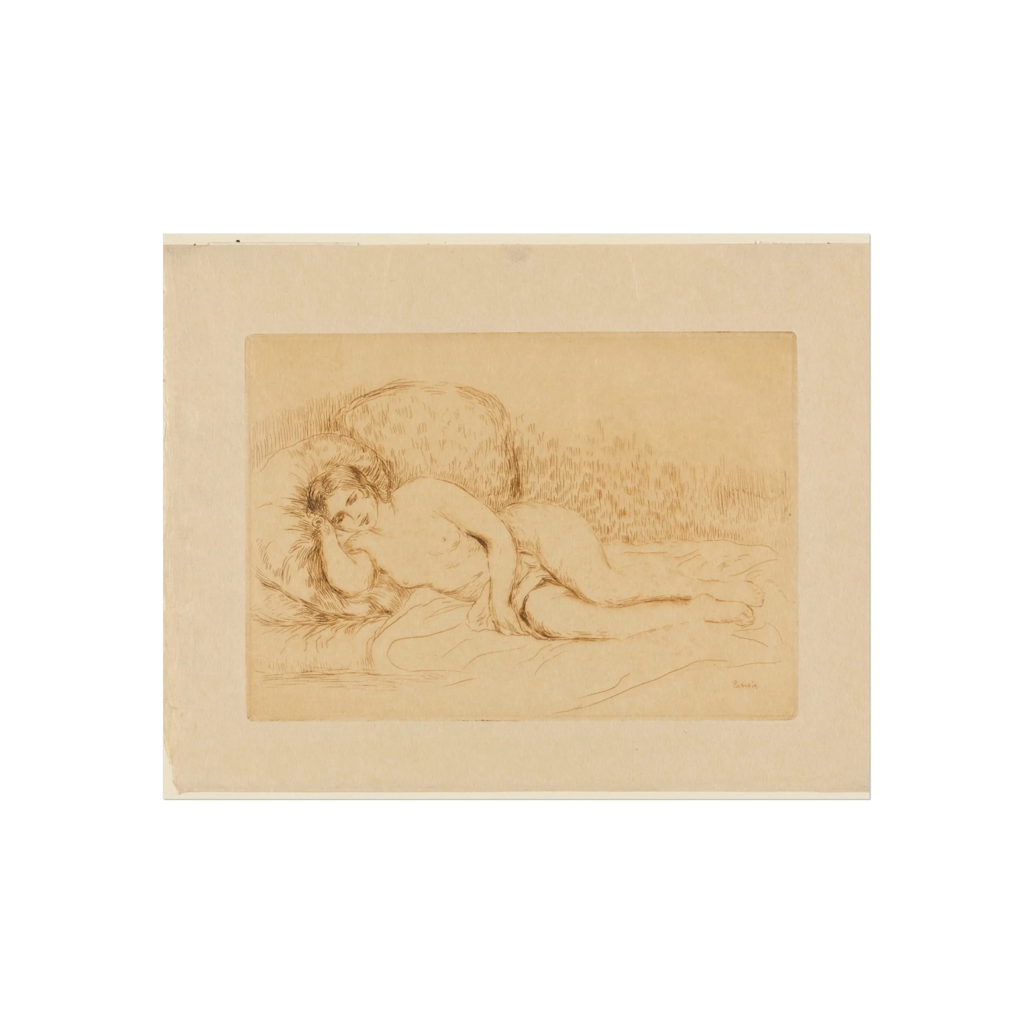 Pierre-Auguste Renoir - Reclining Nude | Fine Art Poster - Image 2