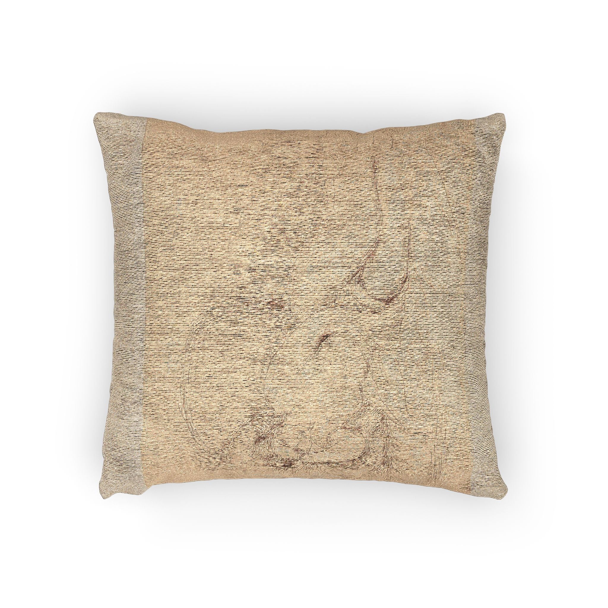 Pierre-Auguste Renoir - Reclining Nude | Woven Pillow - Image 2