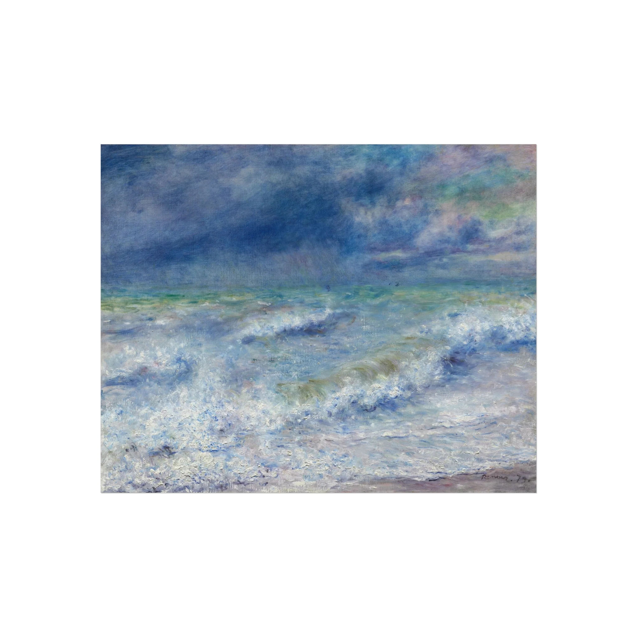 Pierre-Auguste Renoir - Seascape | Fine Art Poster - Image 2