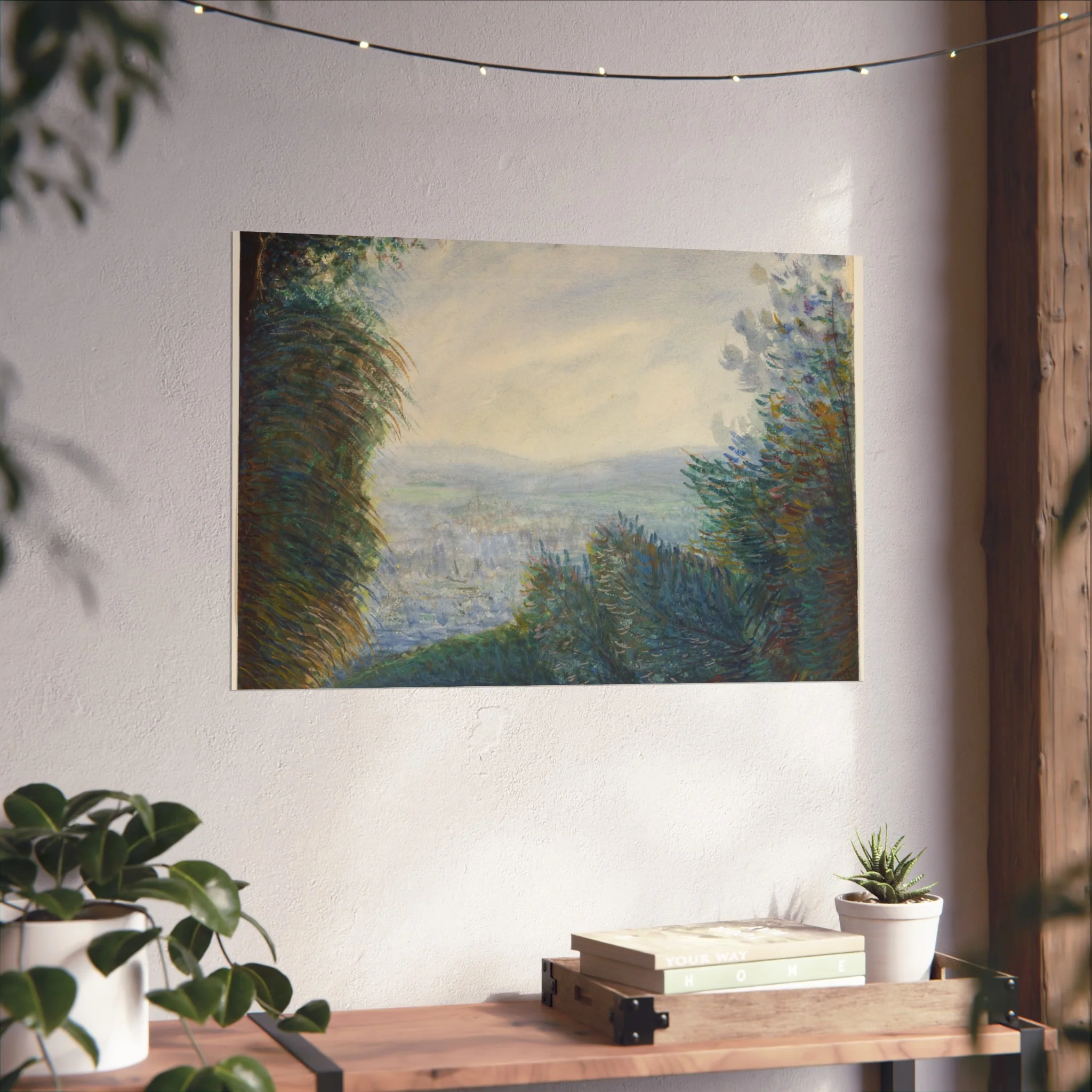 Pierre-Auguste Renoir - The Auvers Valley on the Oise River | Fine Art Poster - Image 12