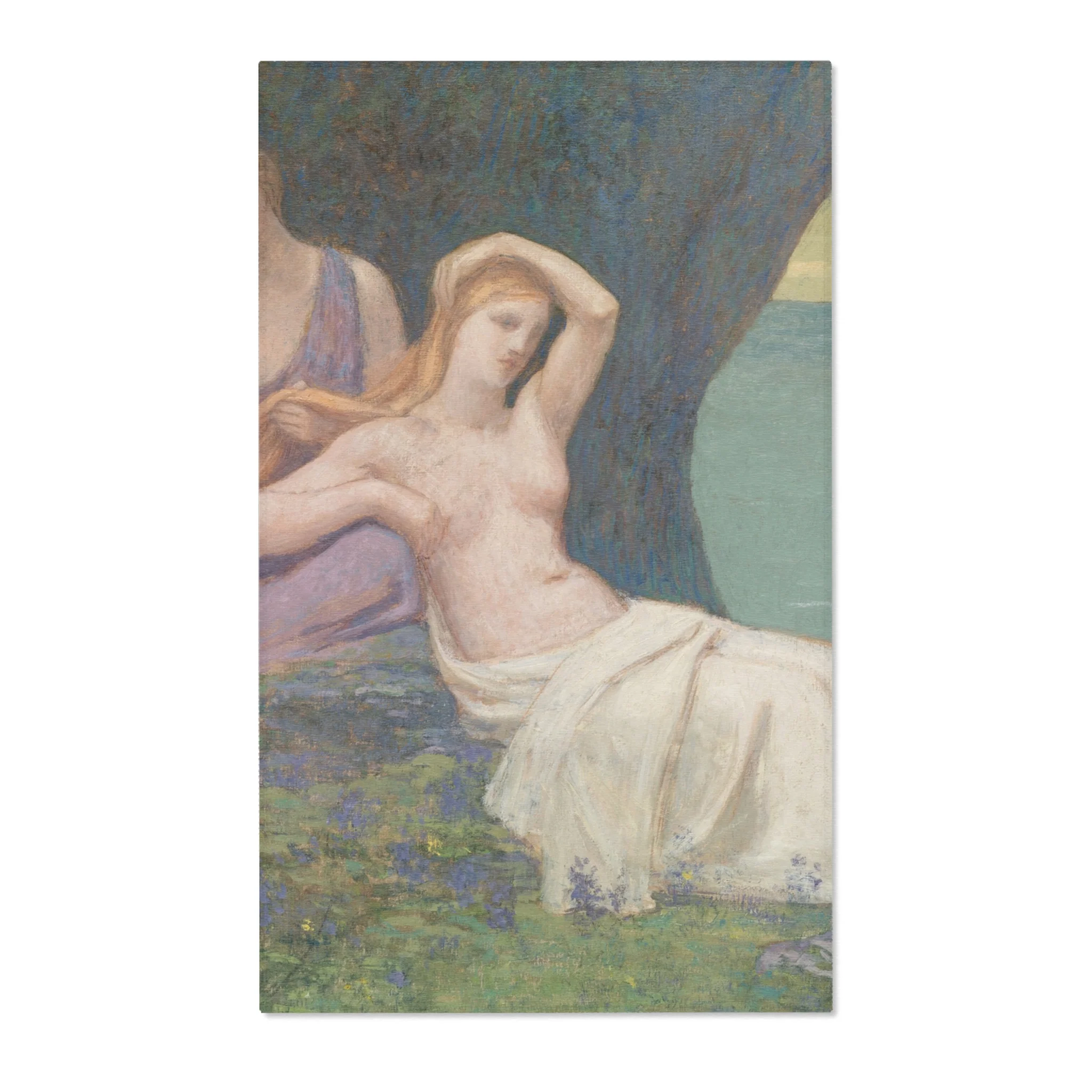 Pierre Puvis de Chavannes - In the Heather | Area Rug - Image 2