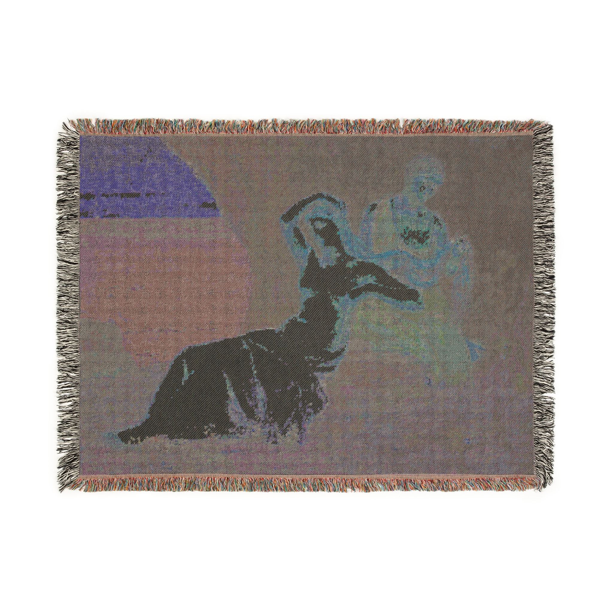 Pierre Puvis de Chavannes - In the Heather | Woven Tapestry Blanket - Image 12