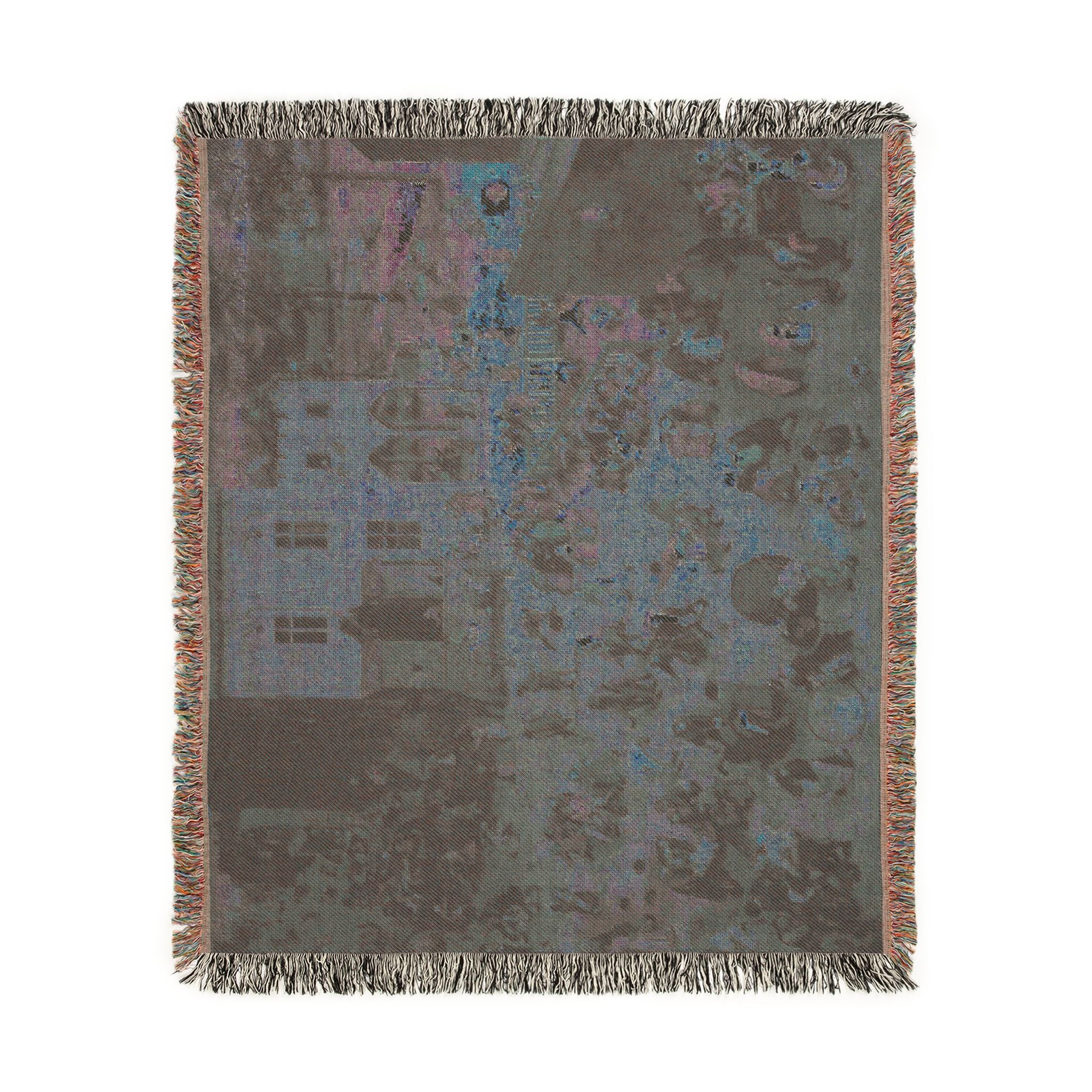 Pieter Bruegel the Elder - Children’s Games - Google Art Project | Woven Tapestry Blanket - Image 9