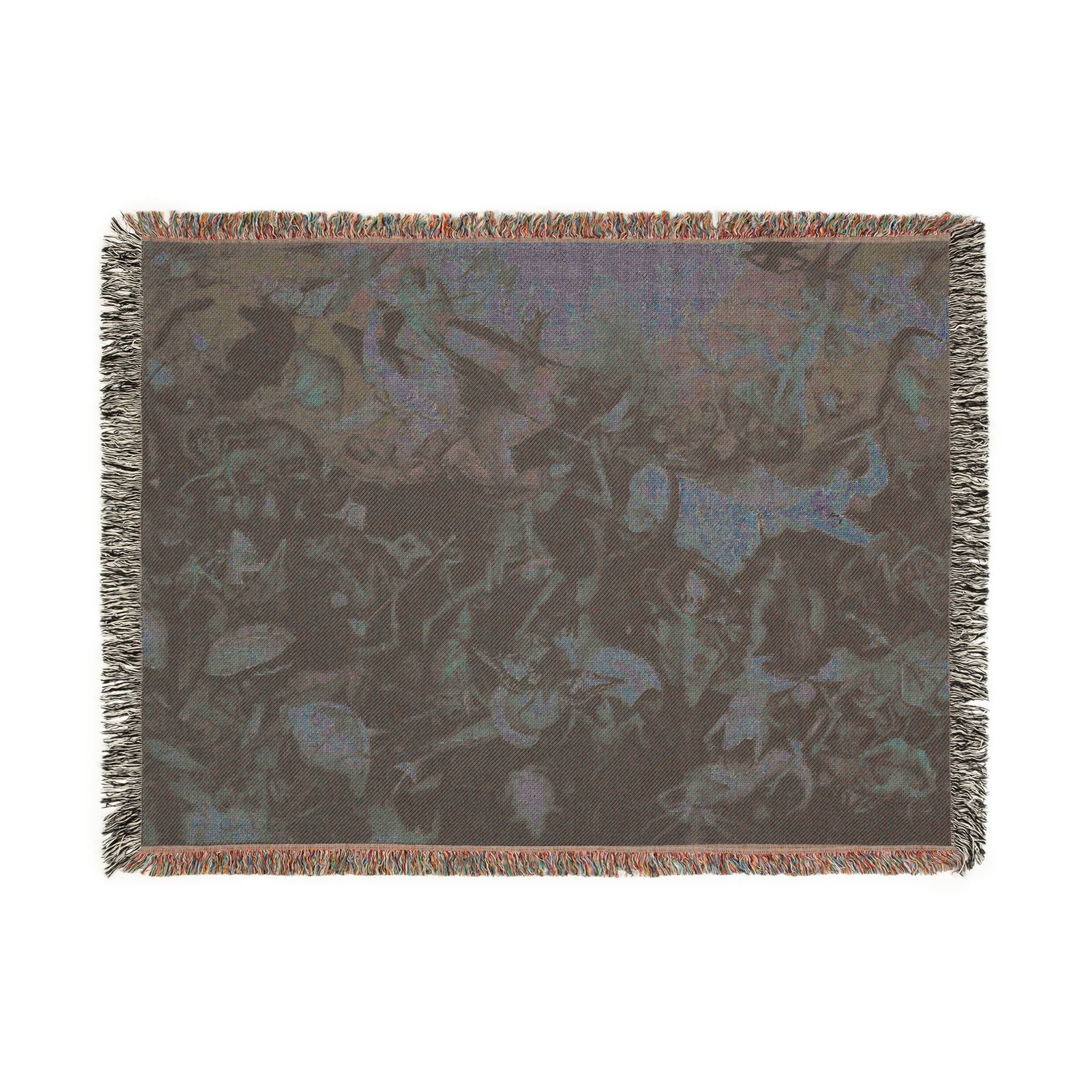 Pieter Bruegel the Elder - The Fall of the Rebel Angels - Google Art Project | Woven Tapestry Blanket - Image 12