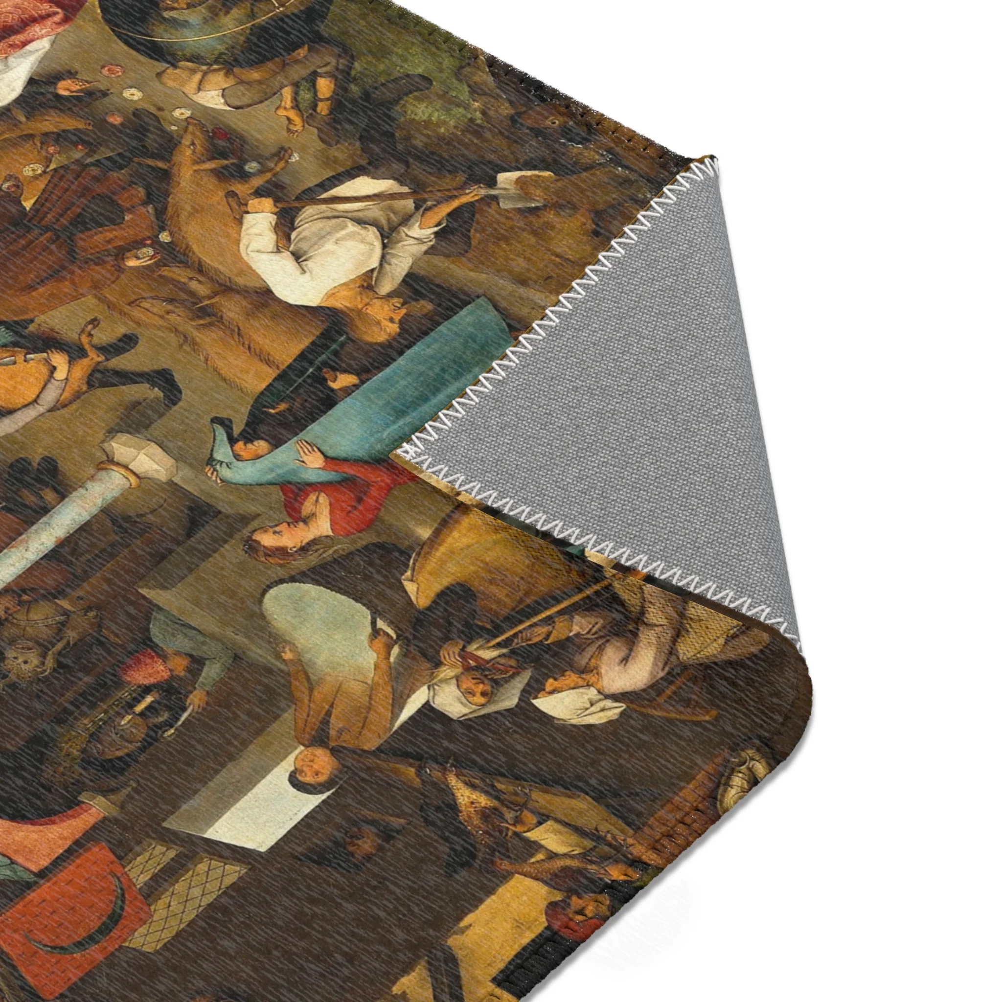Pieter Brueghel the Elder - The Dutch Proverbs - Google Art Project | Area Rug - Image 7