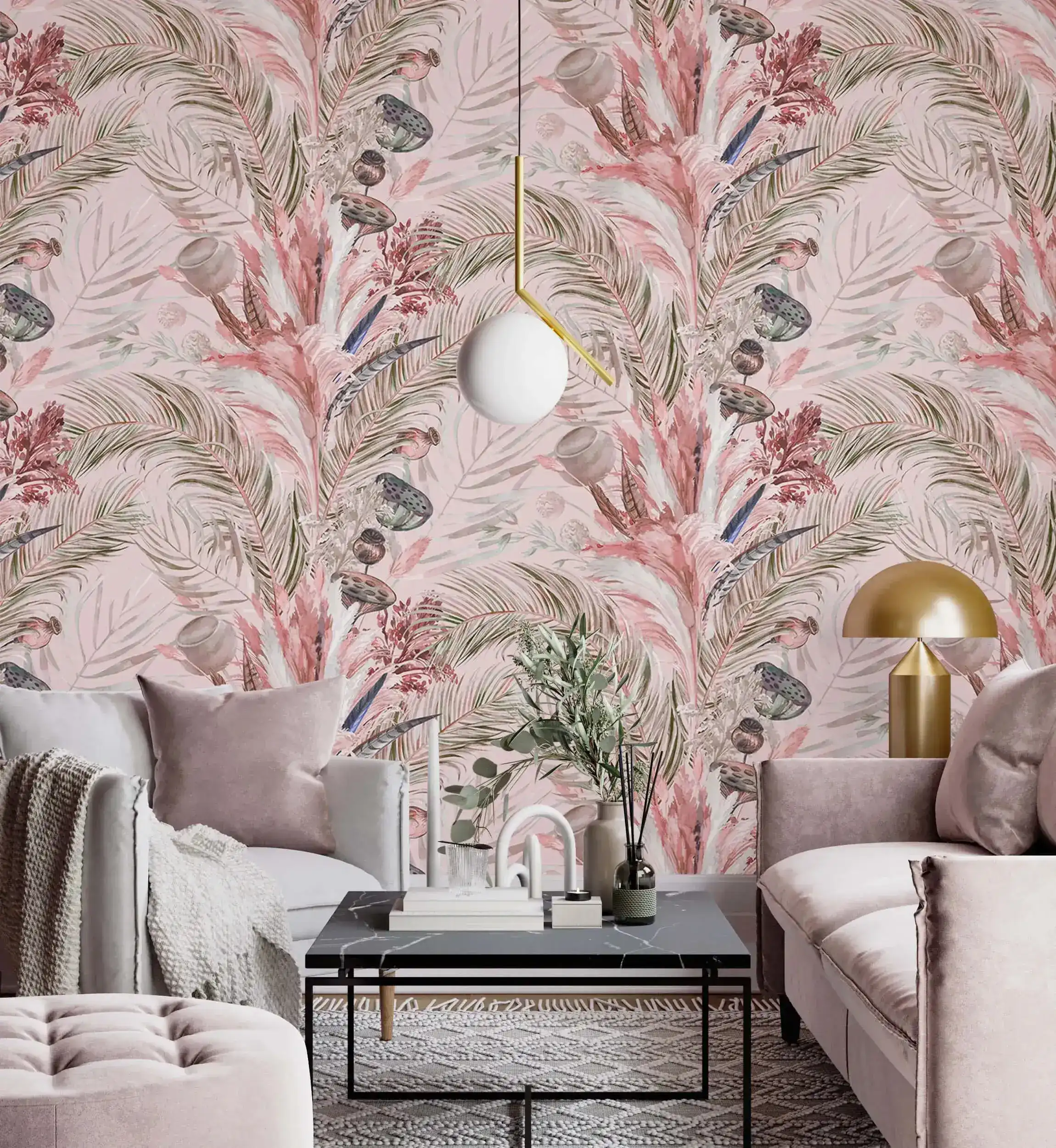 Pink Tropic Breeze Wallpaper - Image 3