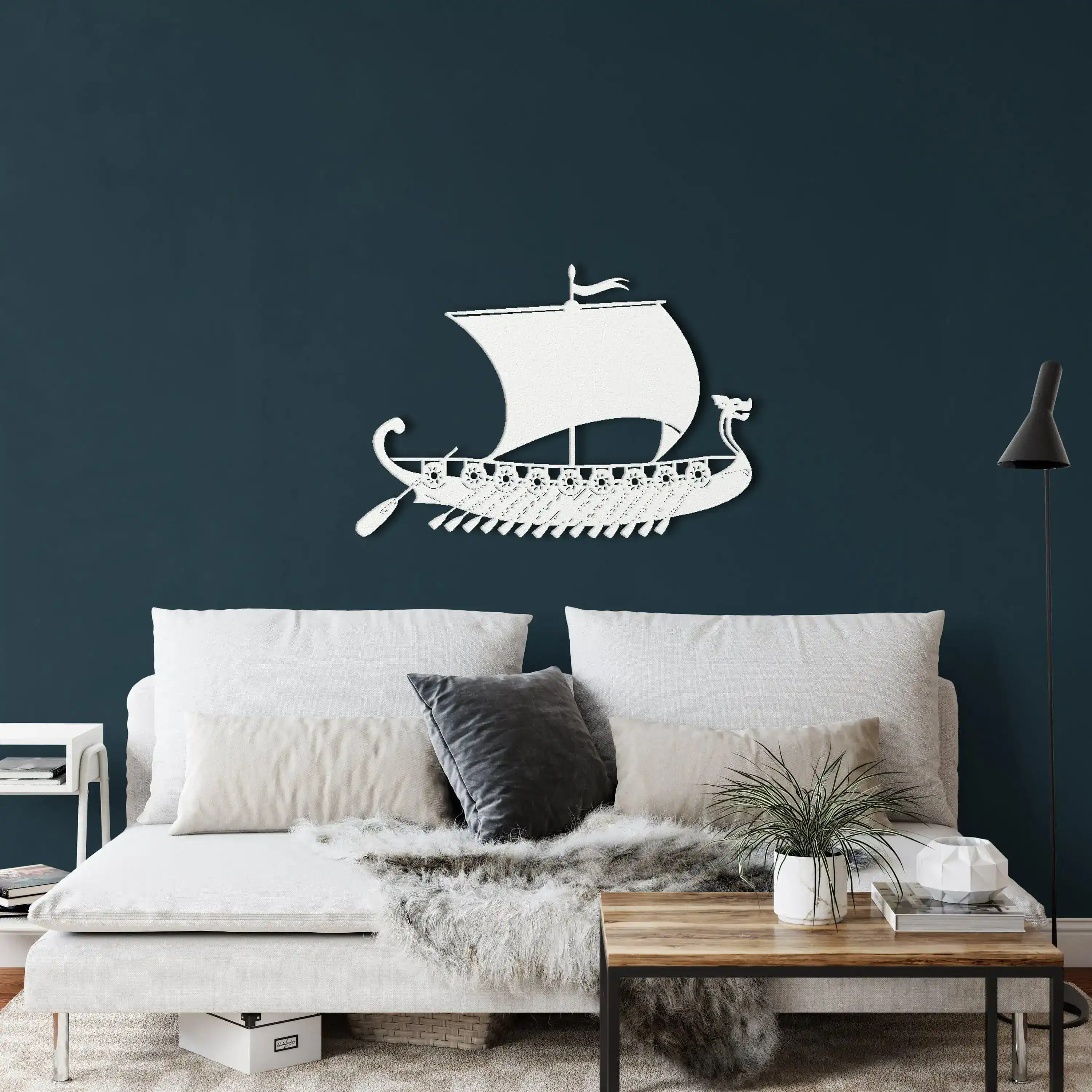 Pirate Ship Metal Wall Decor - Image 5