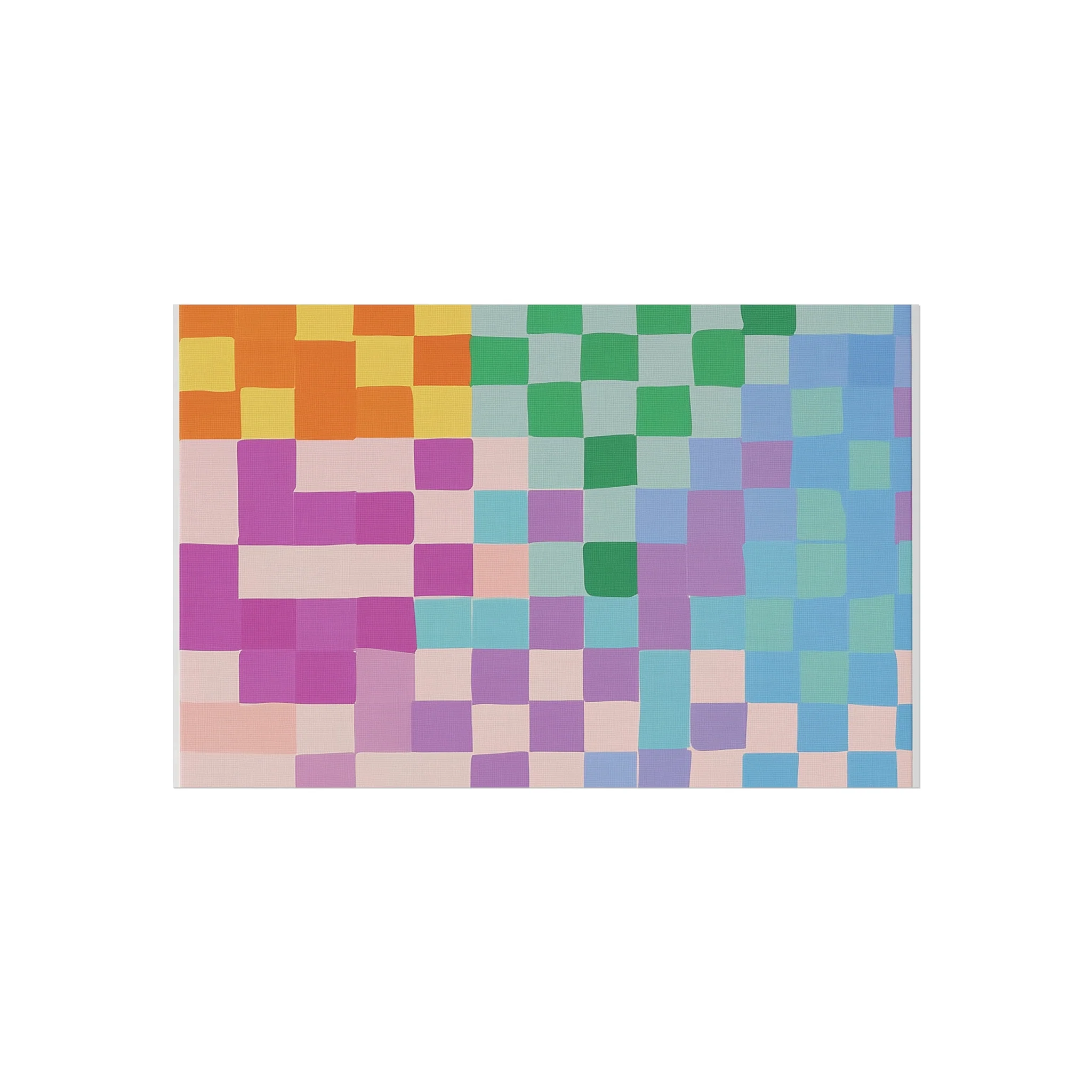 Pixel Bloom Mosaic Fine Art Poster - Image 13