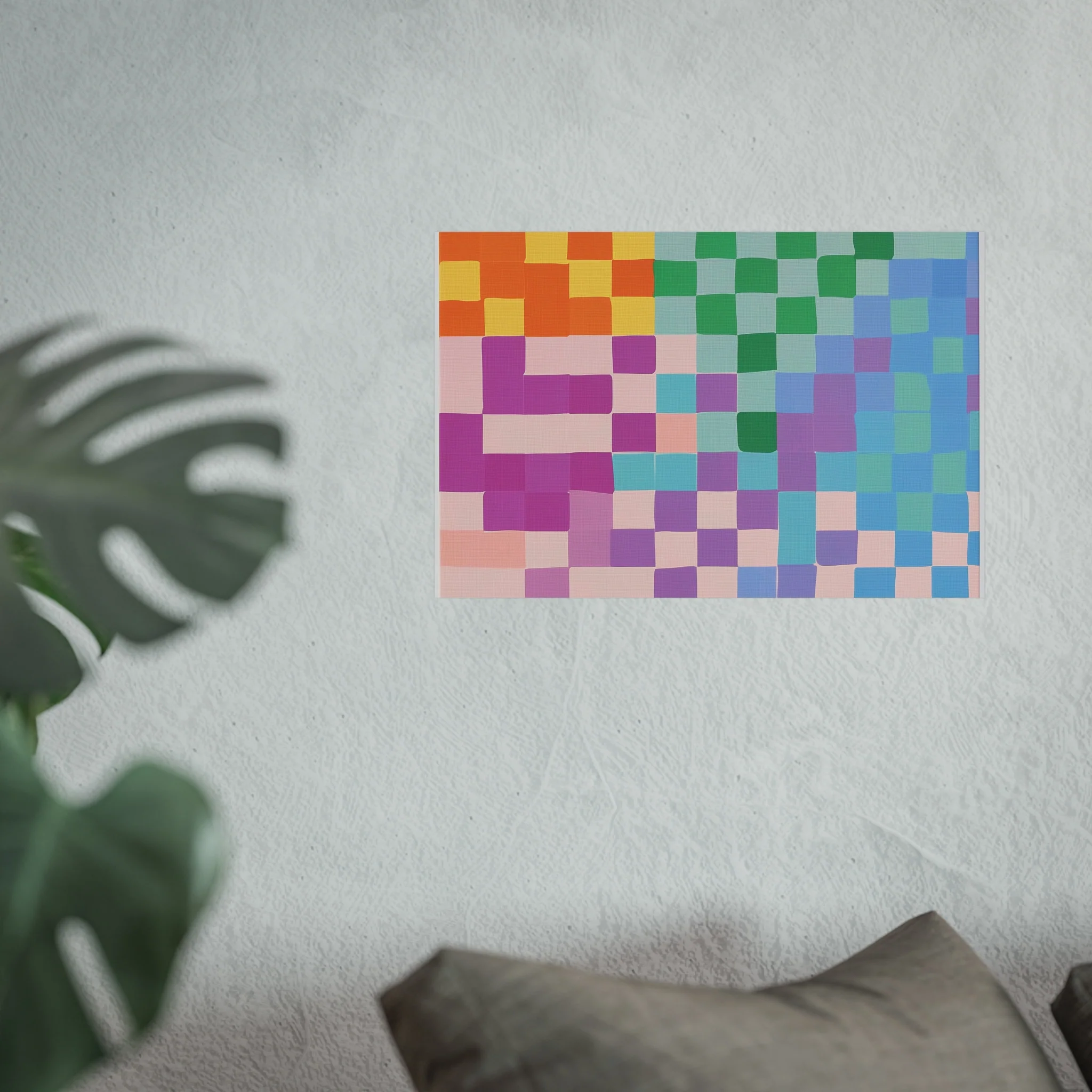 Pixel Bloom Mosaic Fine Art Poster - Image 35
