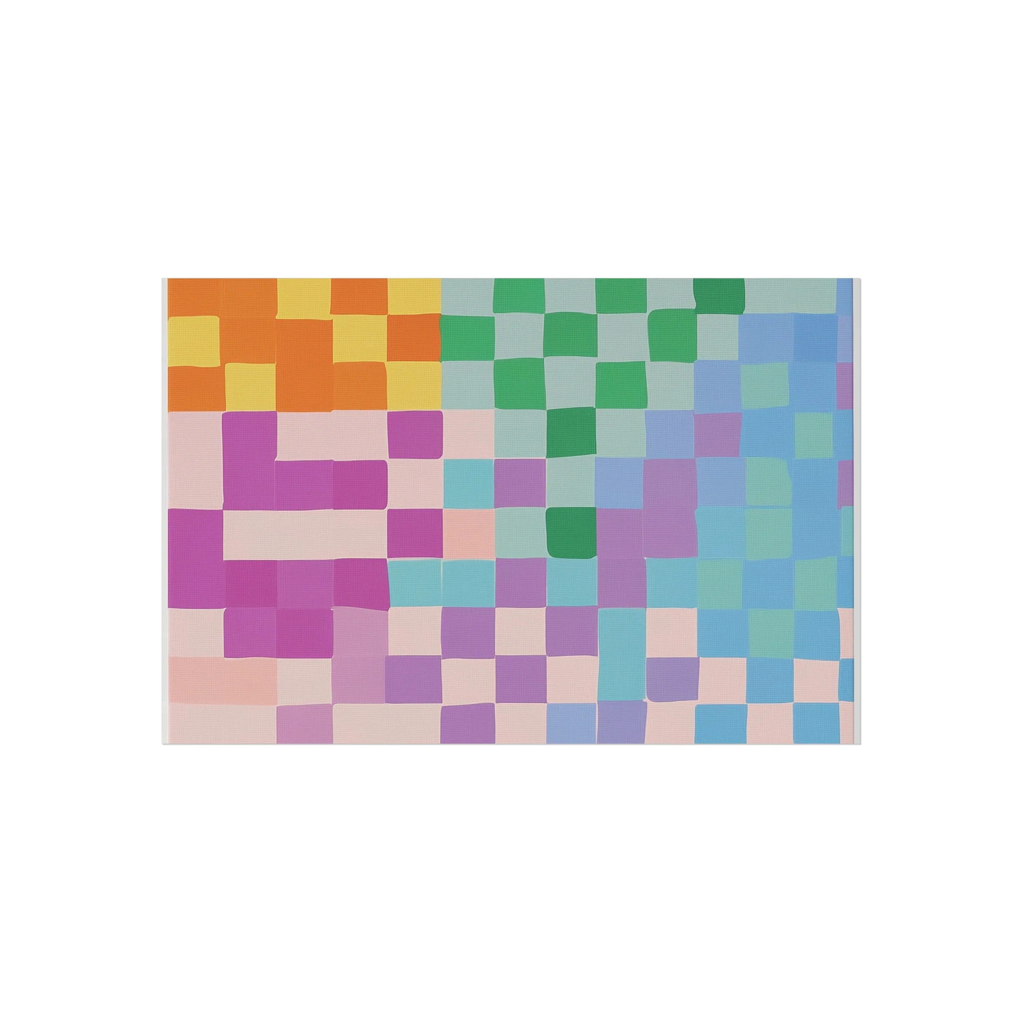 Pixel Bloom Mosaic Fine Art Poster - Image 7