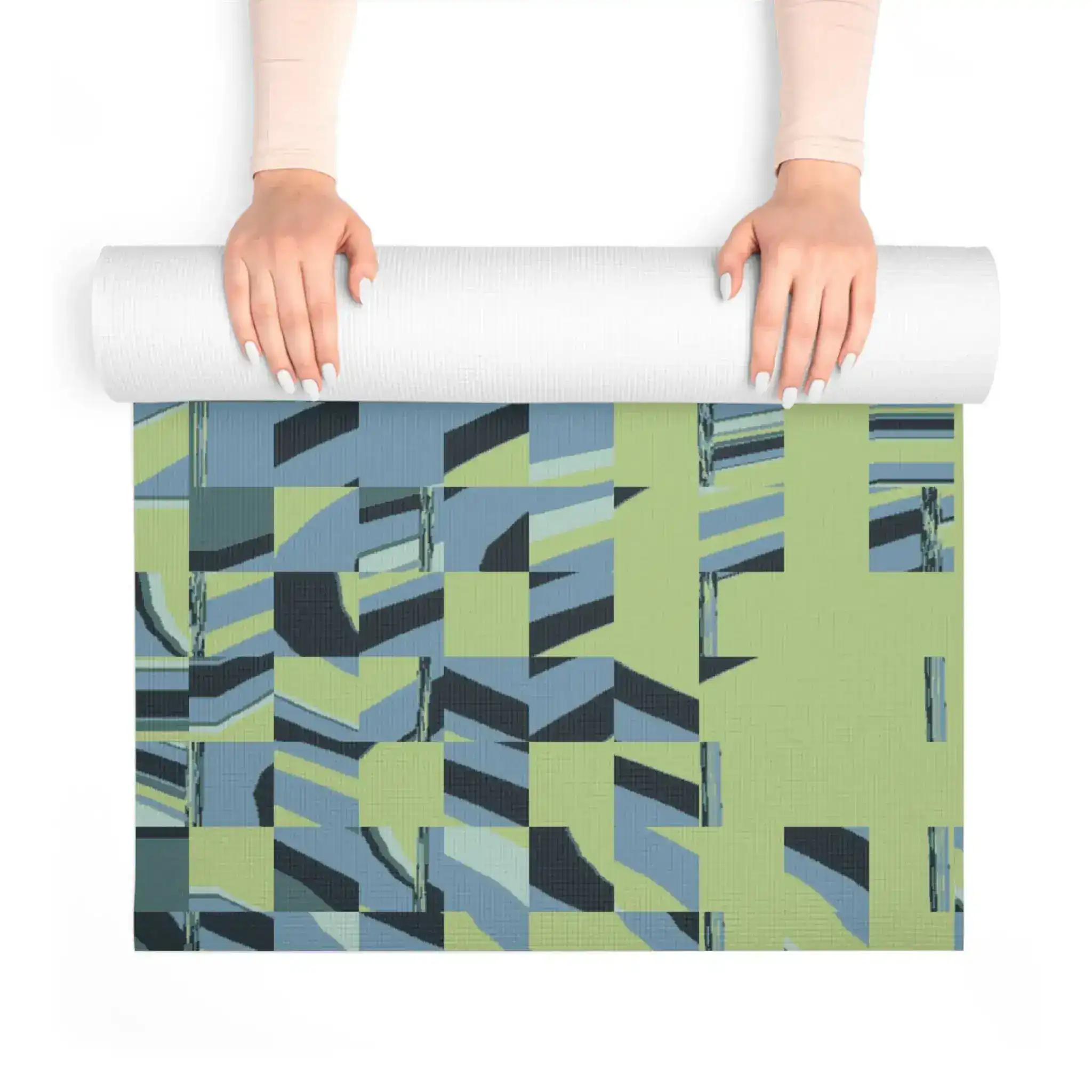 Pixel Wave Yoga Mat - Image 4