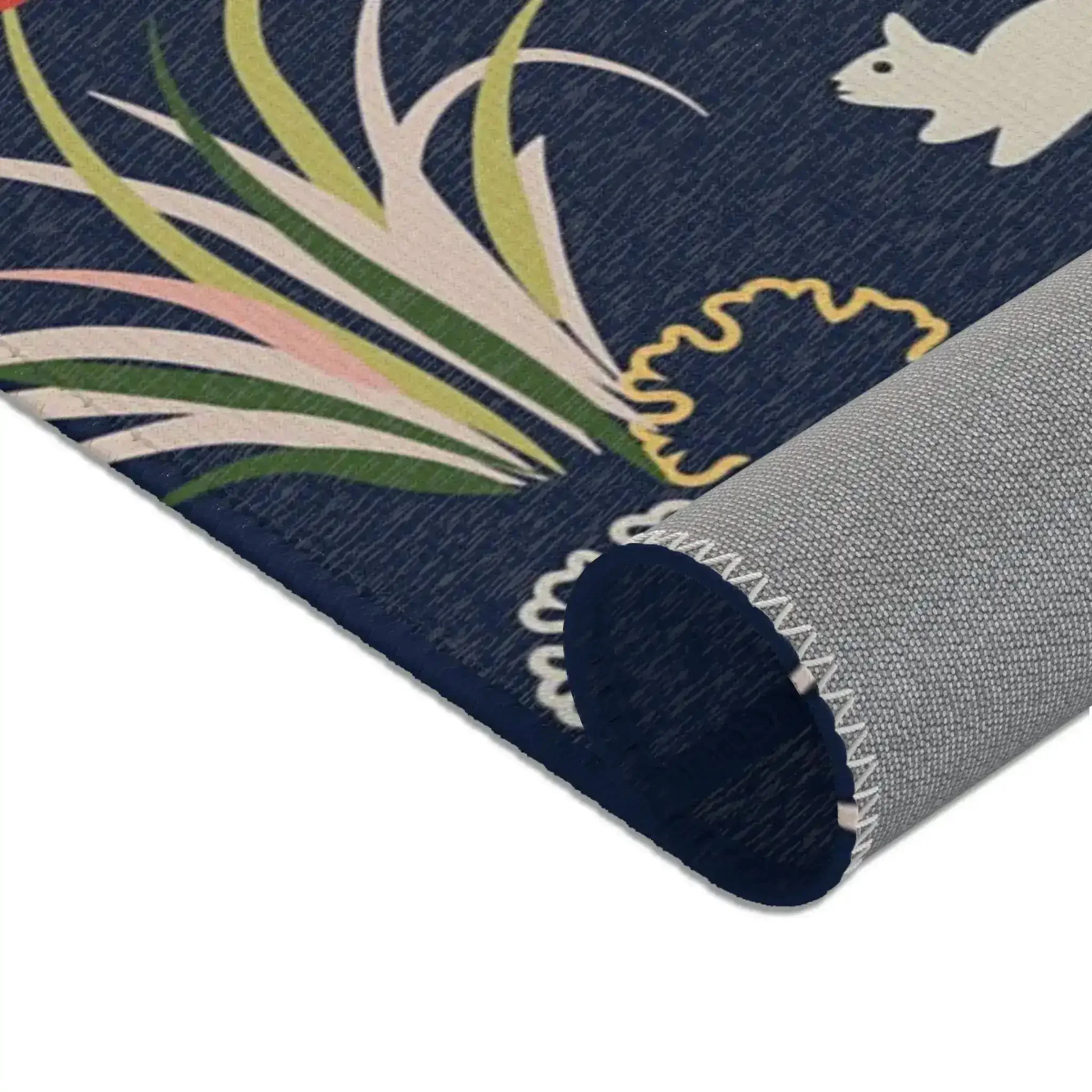 Playful Bunny Meadow Accent Rug - Image 9