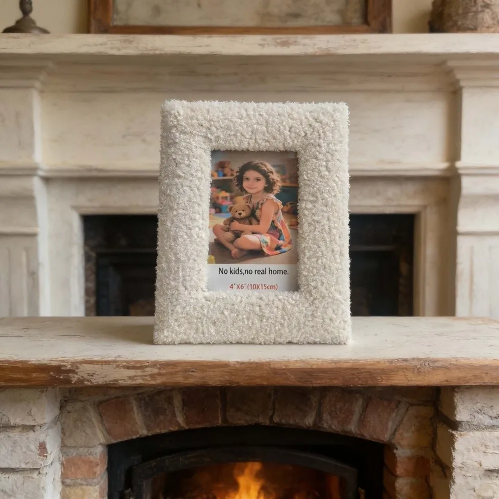 Plush Faux Fur Photo Frame - Image 5