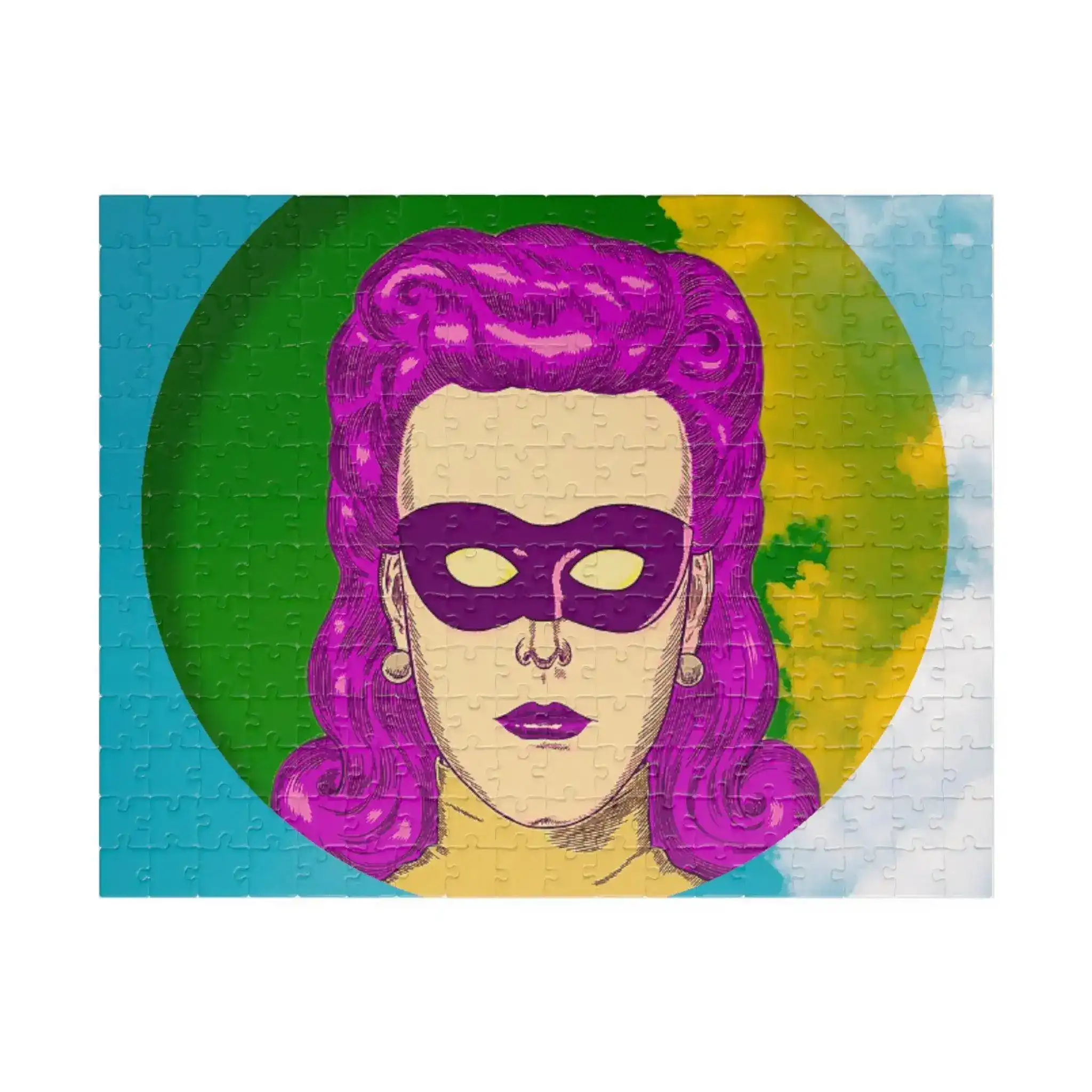 Pop Lady Masquerade Puzzle - Image 6