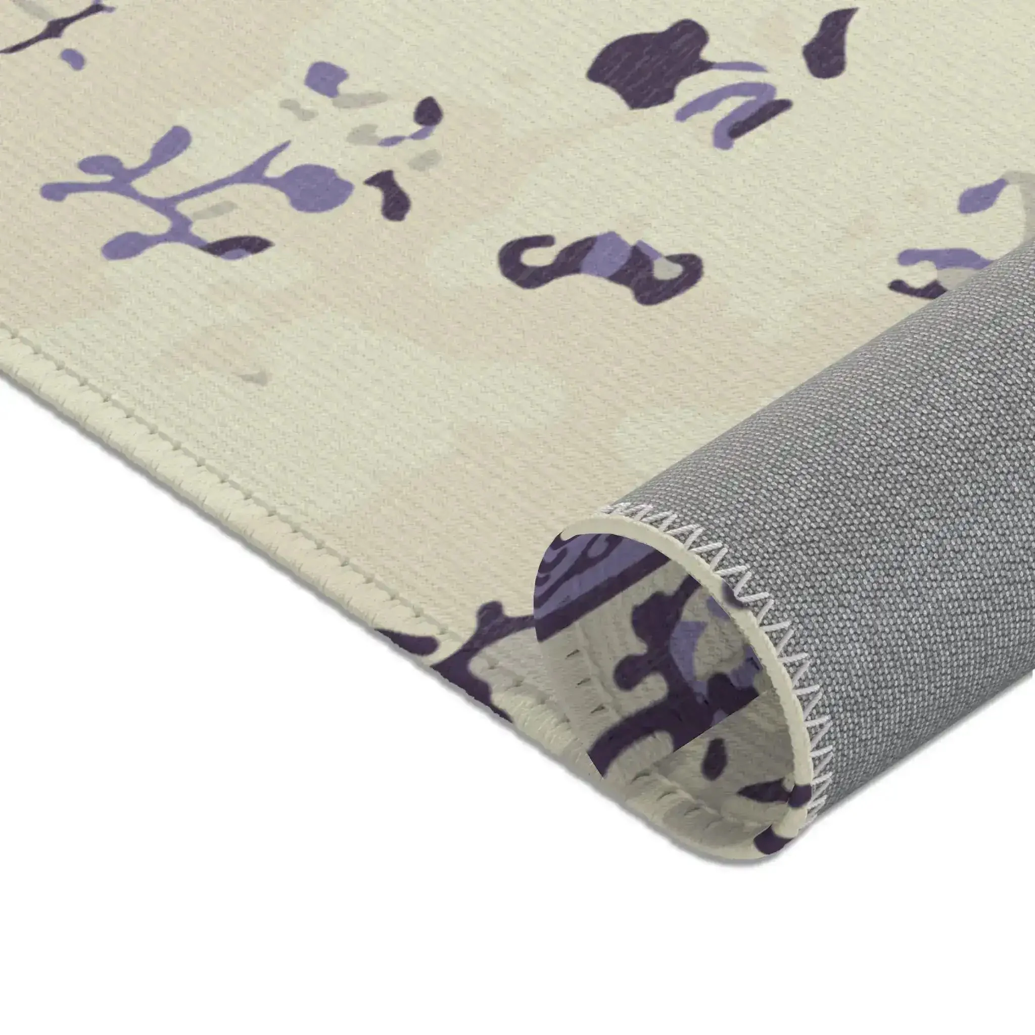 Porcelain Bloom Accent Rug - Image 4