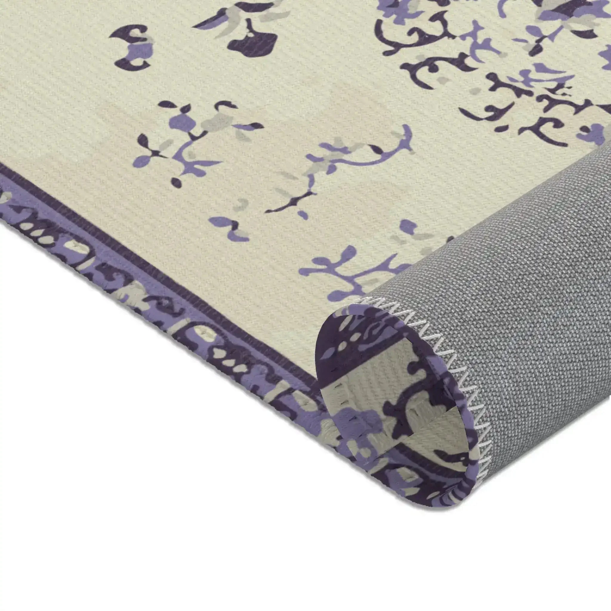 Porcelain Bloom Accent Rug - Image 7