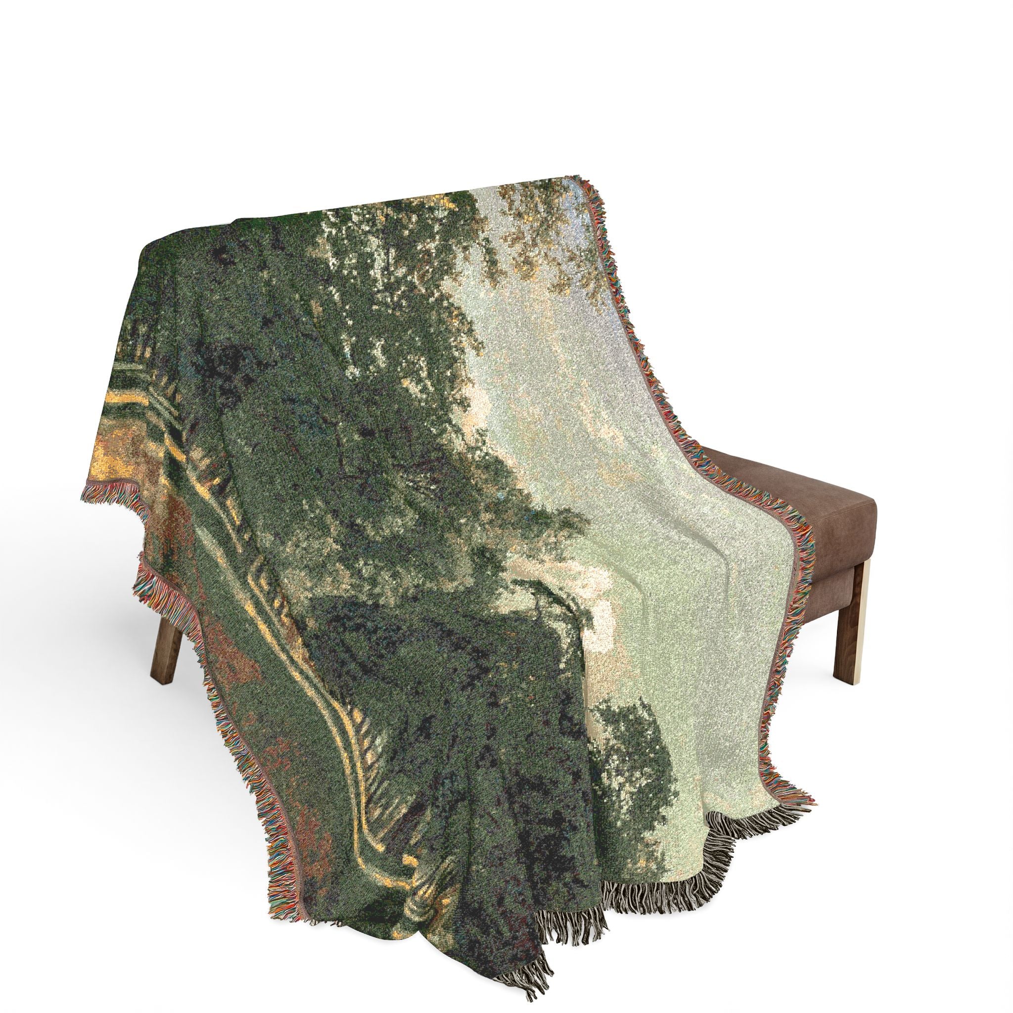 Prater Landscape Woven Throw Blanket - Image 2