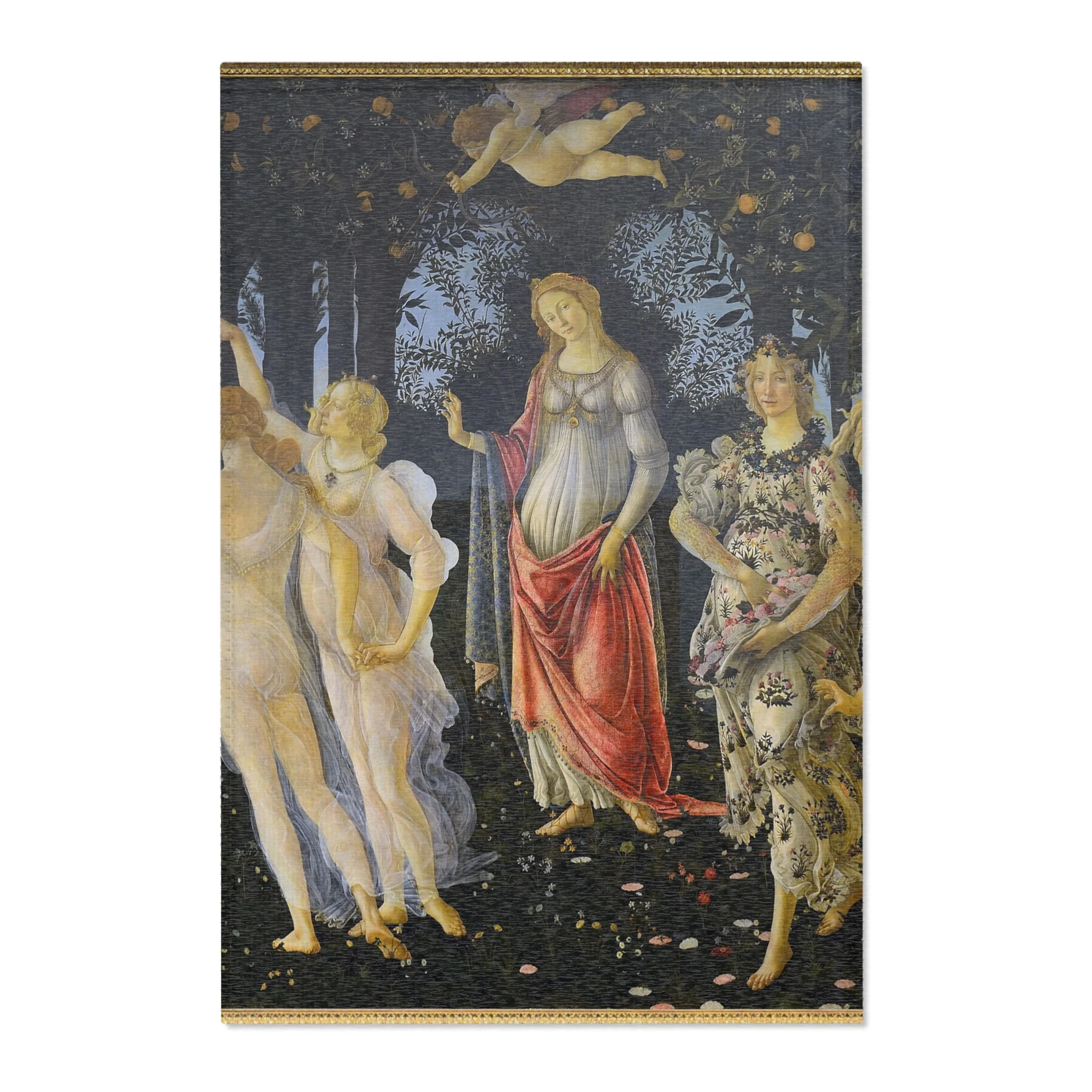 Primavera (Botticelli) | Area Rug