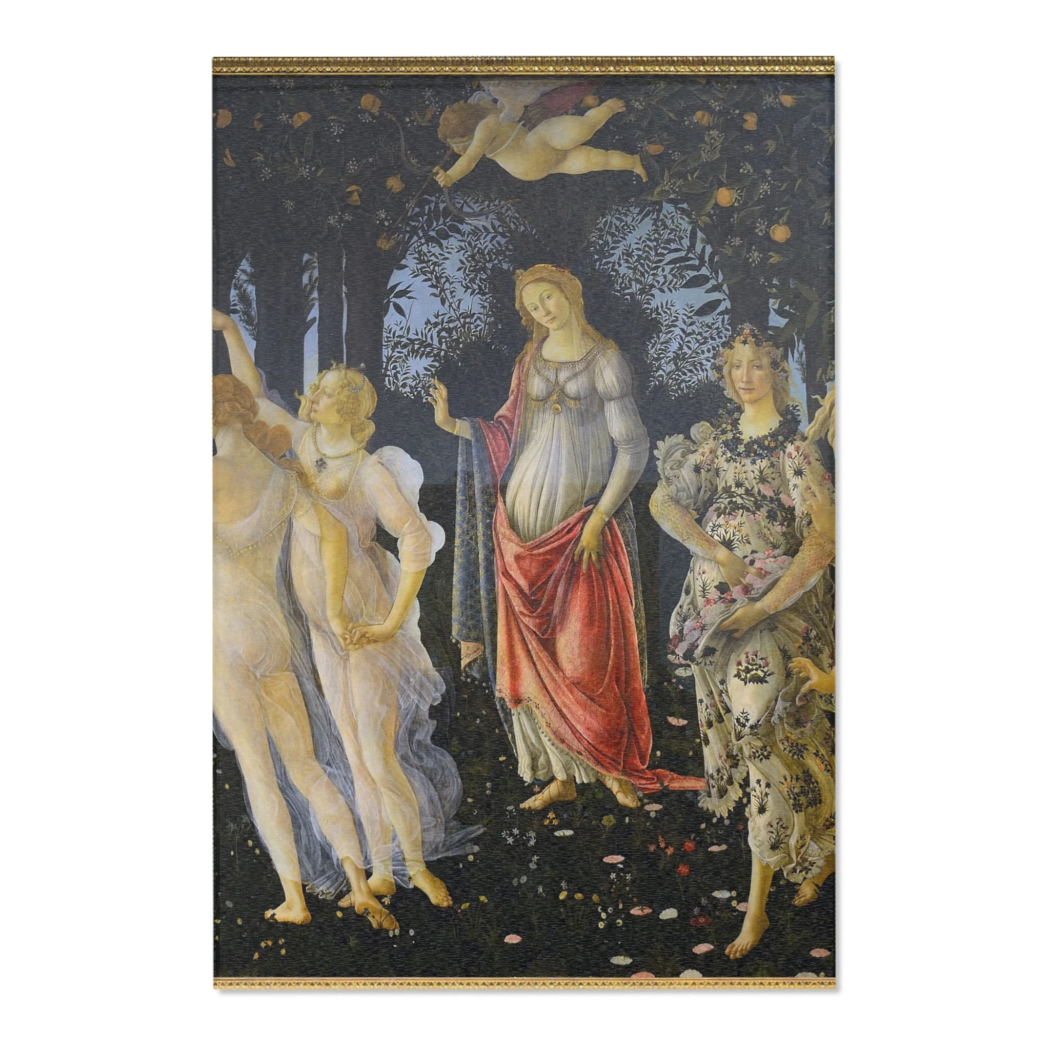 Primavera (Botticelli) | Area Rug - Image 3
