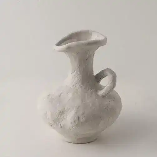 Primitive Ceramic Flower Vase - Image 13