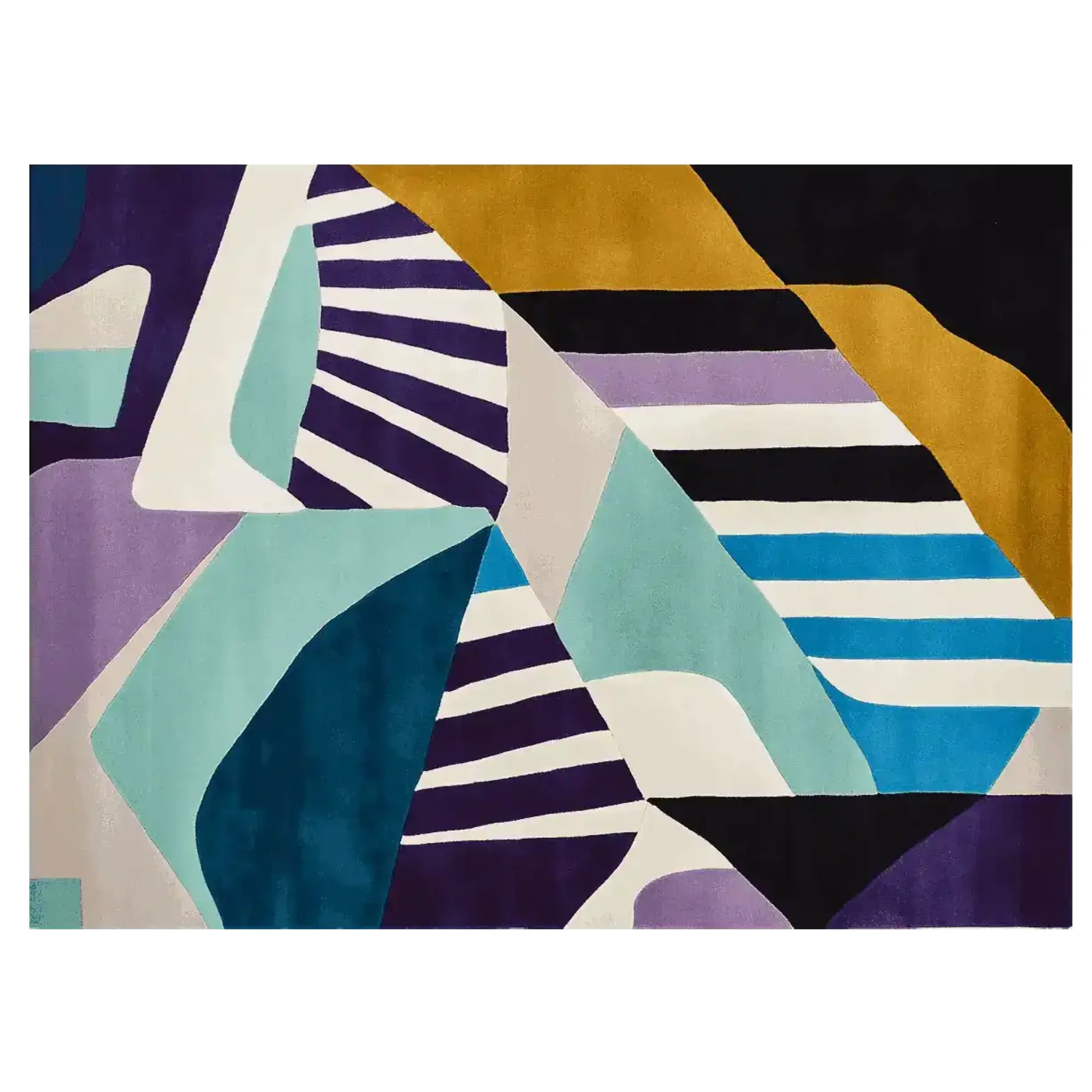 Prism Mirage Field Hand Tufted Rug - Image 3