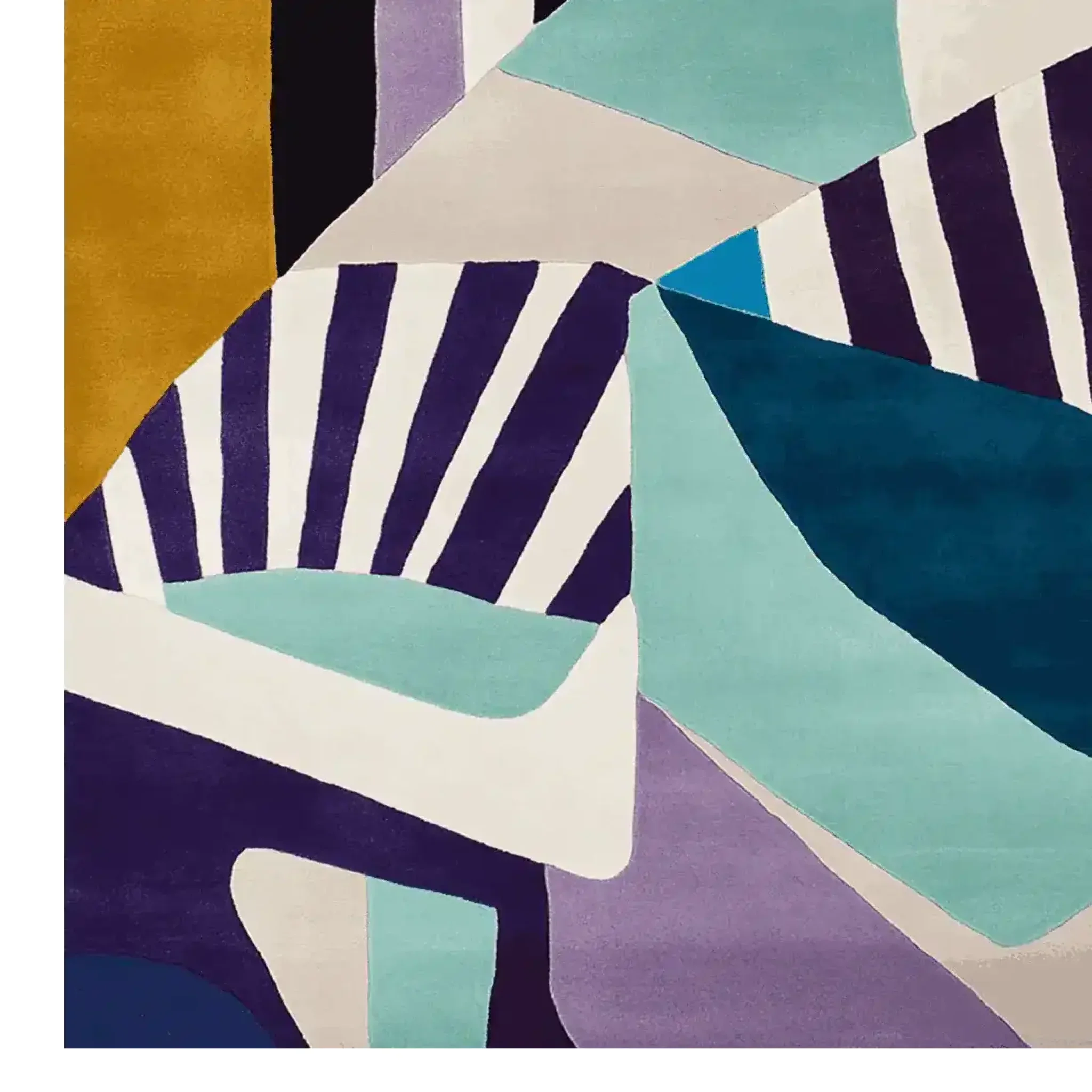 Prism Mirage Field Hand Tufted Rug - Image 4
