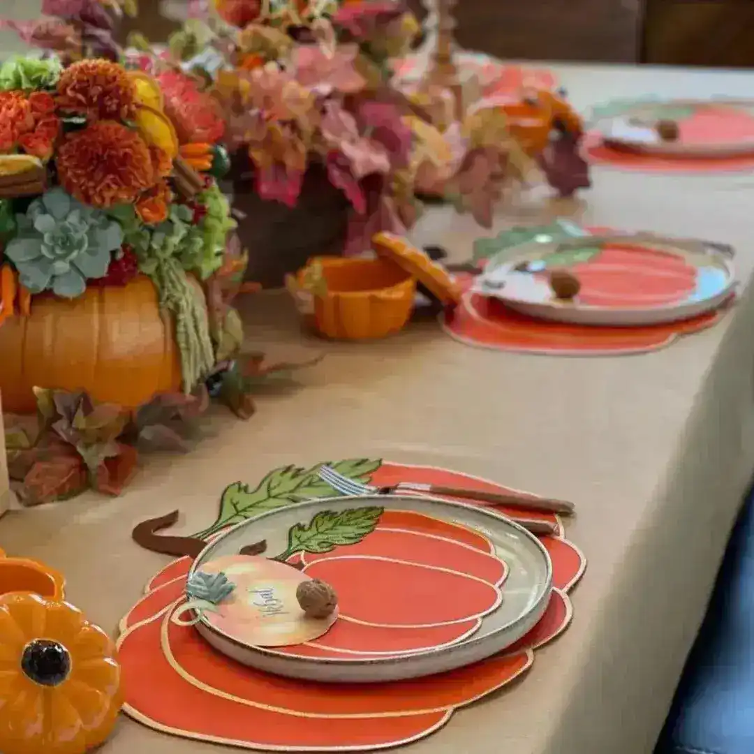 Pumpkin-Shaped Placemats - Image 4
